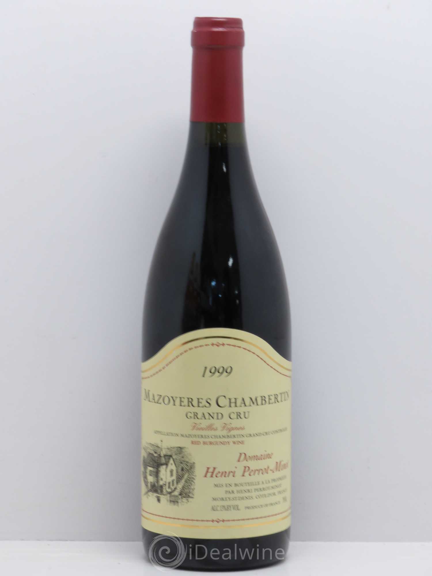 Mazoyères-Chambertin Grand Cru Vieilles Vignes Perrot-Minot 1999 - Lot de 1 bouteille - 0
