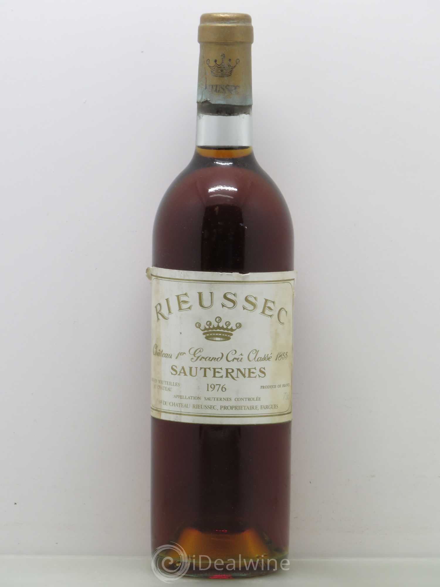 Château Rieussec 1er Grand Cru Classé 1976 - Posten von 1 Flasche - 0