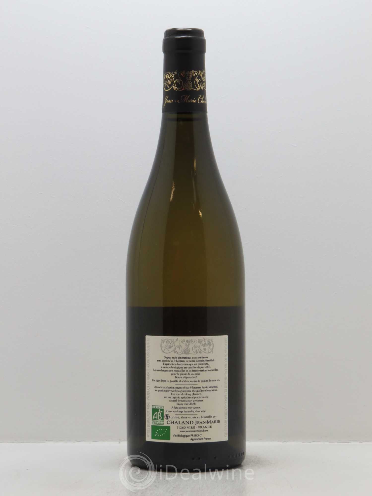 Mâcon Les Tilles Sainte-Barbe (Domaine) 2016 - Lot de 1 bouteille - 1