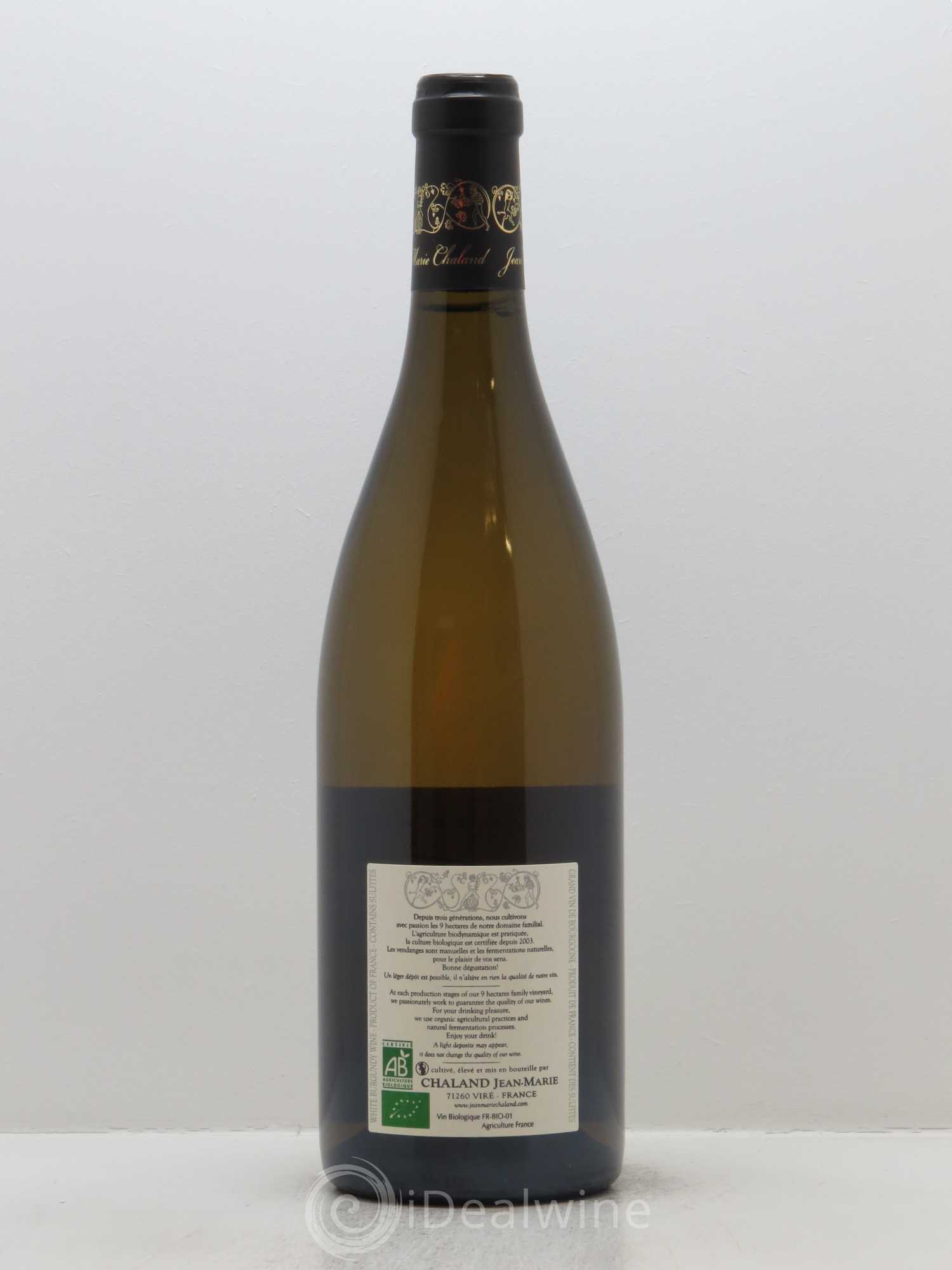 Viré-Clessé La Perrière Sainte-Barbe (Domaine) 2015 - Lot of 1 bottle - 1