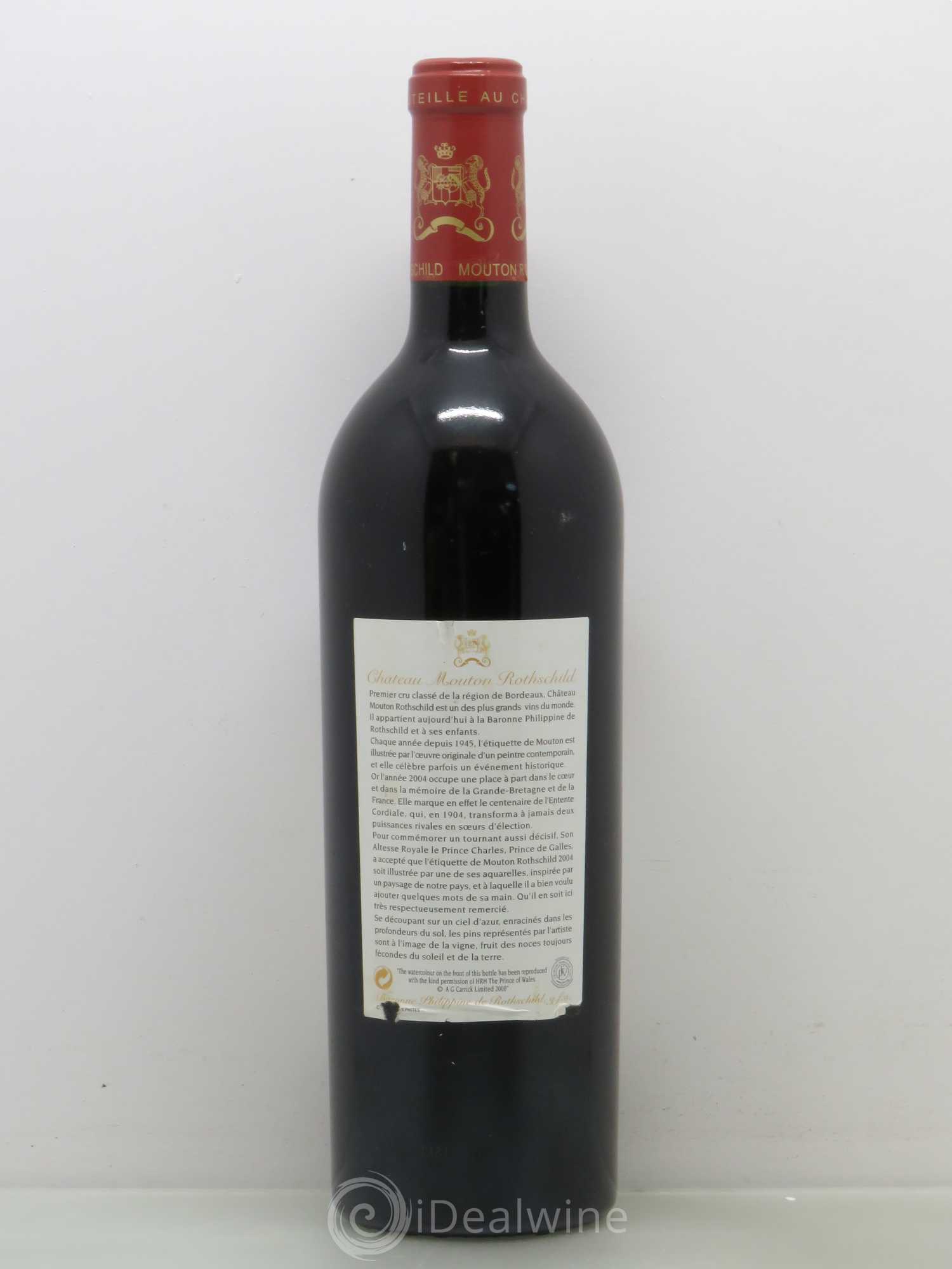 Château Mouton Rothschild 1er Grand Cru Classé 2001 - Lot de 1 bouteille - 1