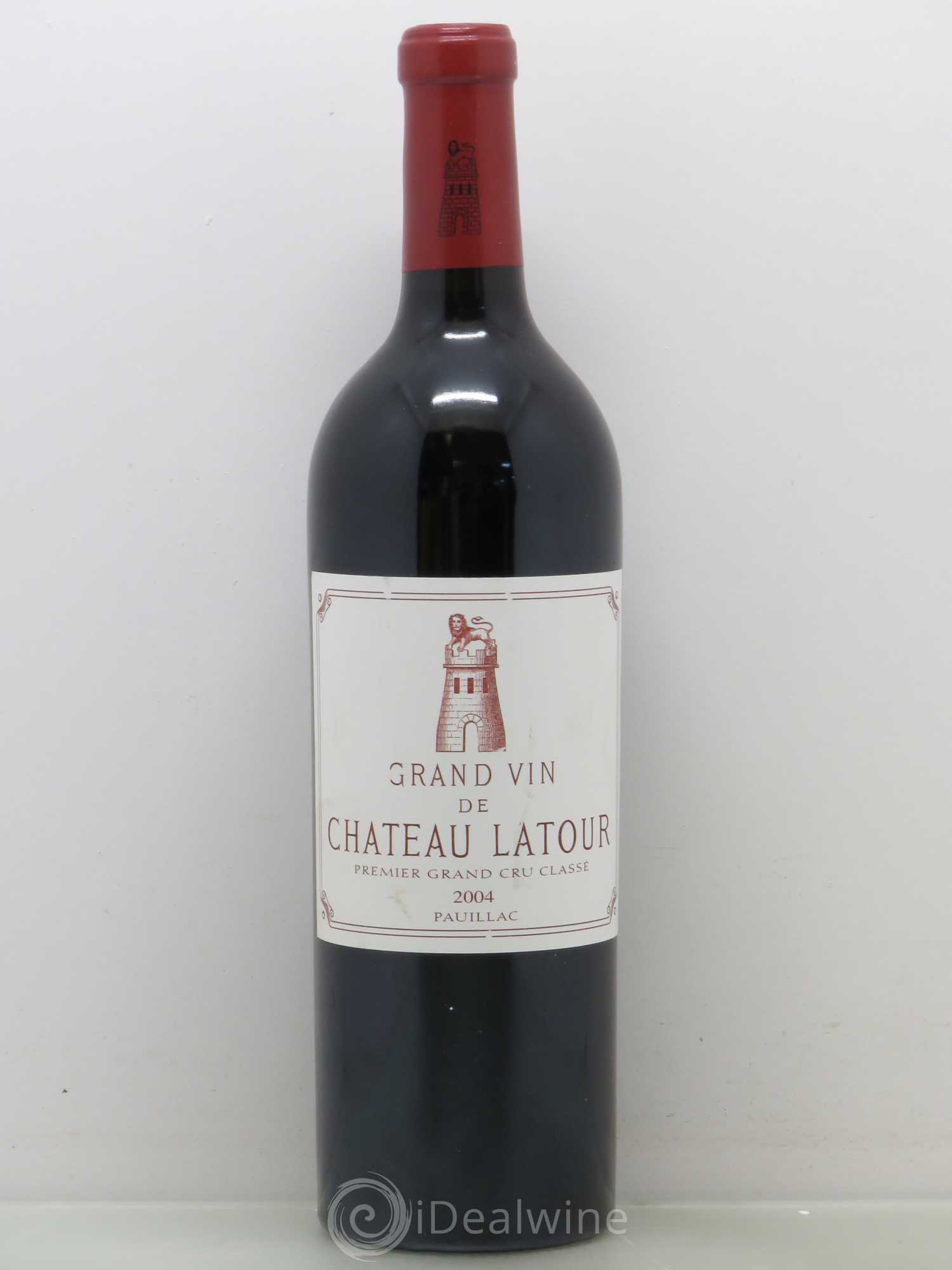 Château Latour 1er Grand Cru Classé 2004 - Lot de 1 bouteille - 0