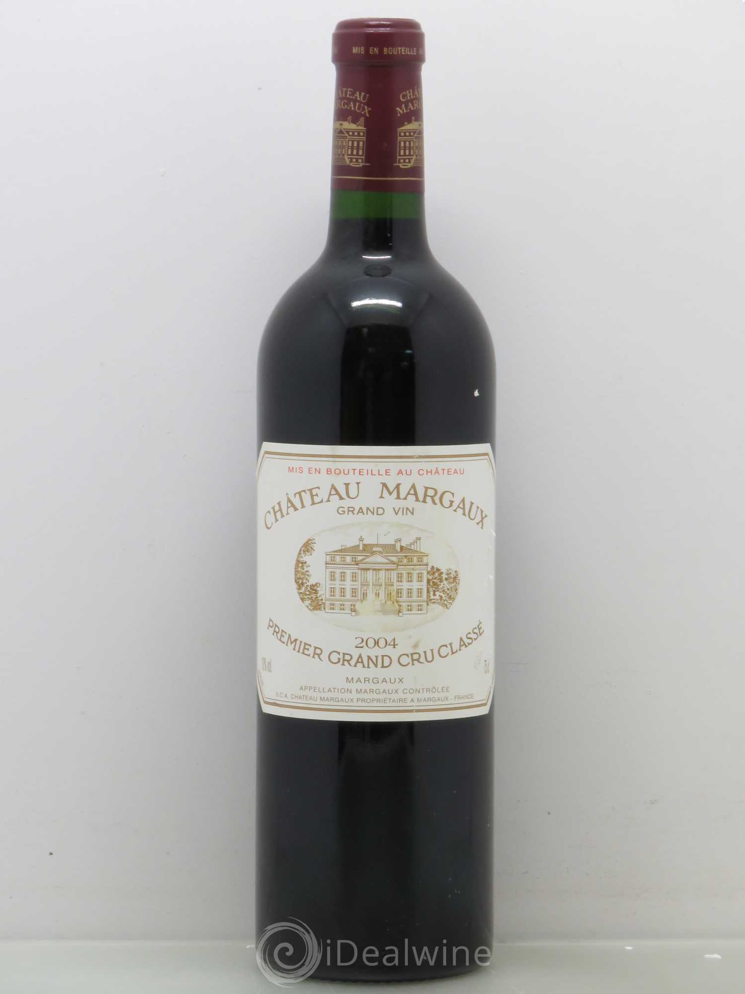 Château Margaux 1er Grand Cru Classé 2004 - Lot de 1 bouteille - 0