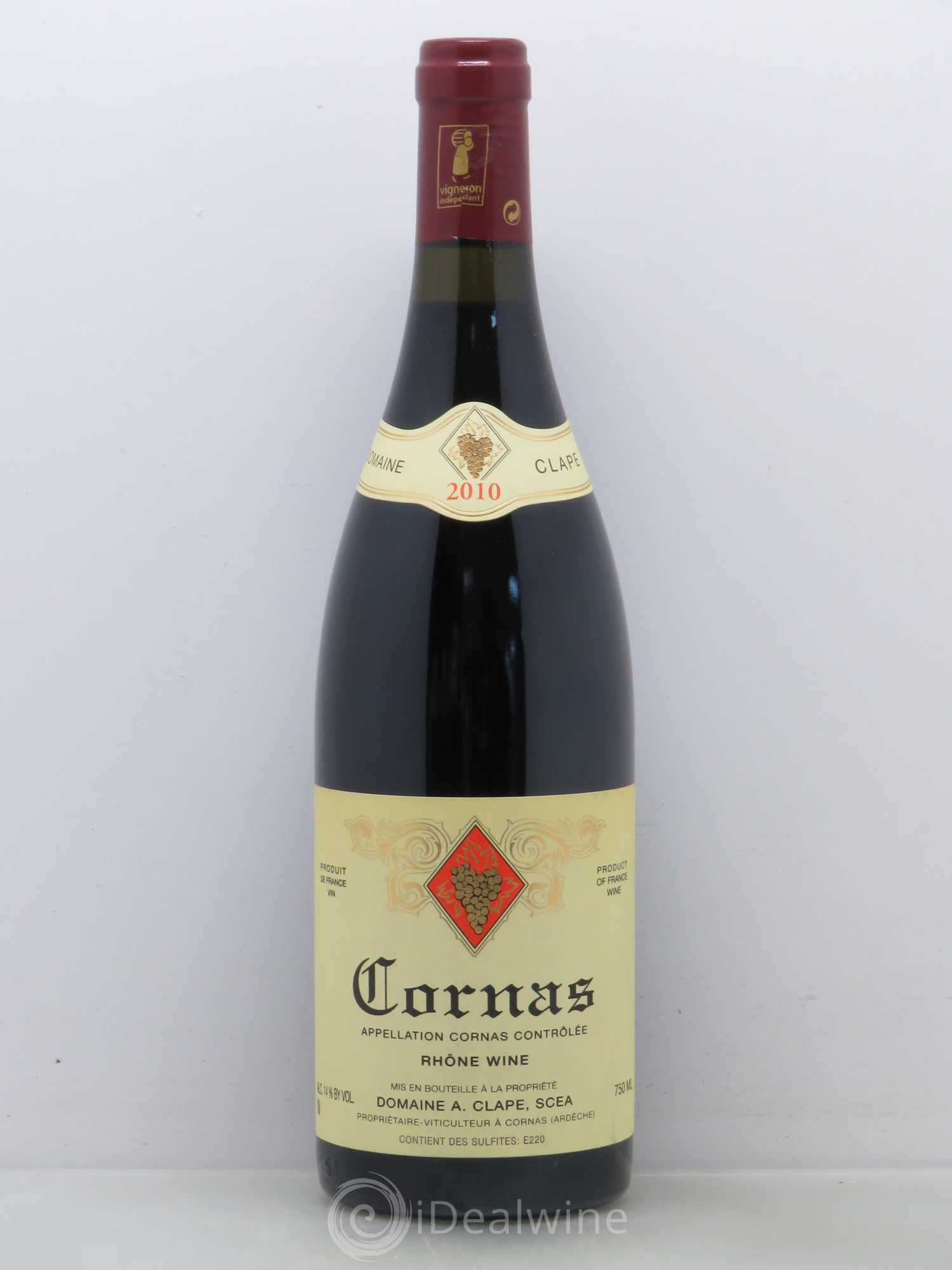 Cornas Auguste Clape 2010 - Lot de 1 bouteille - 0