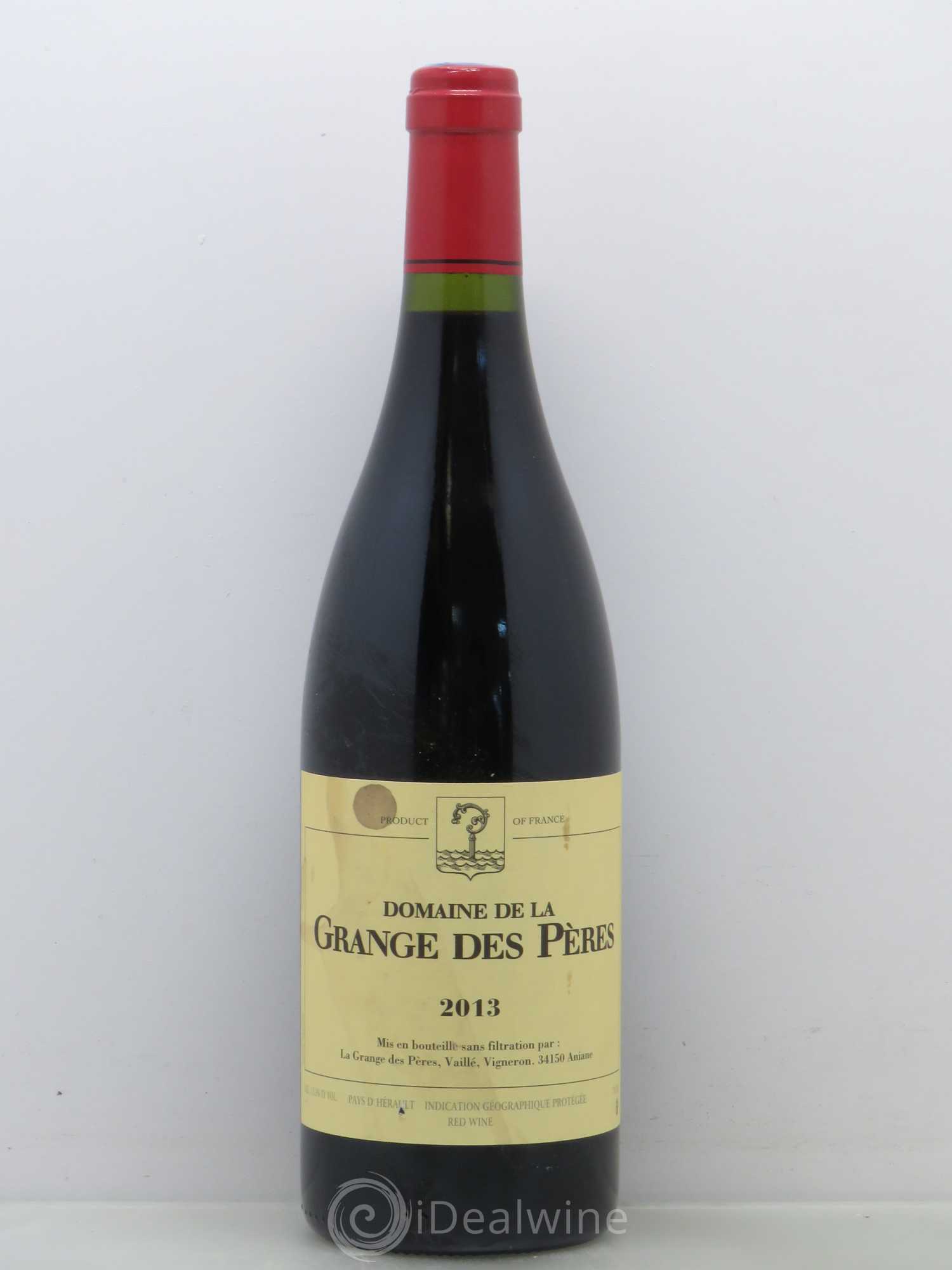 Pays d'Hérault Grange des Pères Laurent Vaillé 2013 - Lot de 1 bouteille - 0