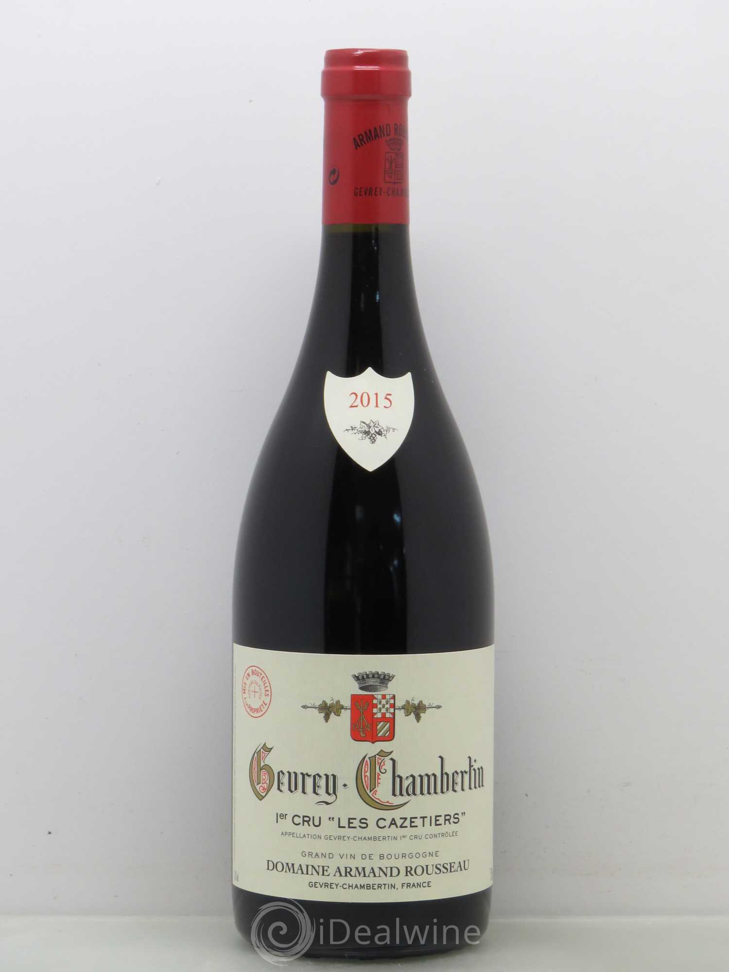 Gevrey-Chambertin 1er Cru Les Cazetiers Armand Rousseau (Domaine) 2015 - Lot de 1 bouteille - 0