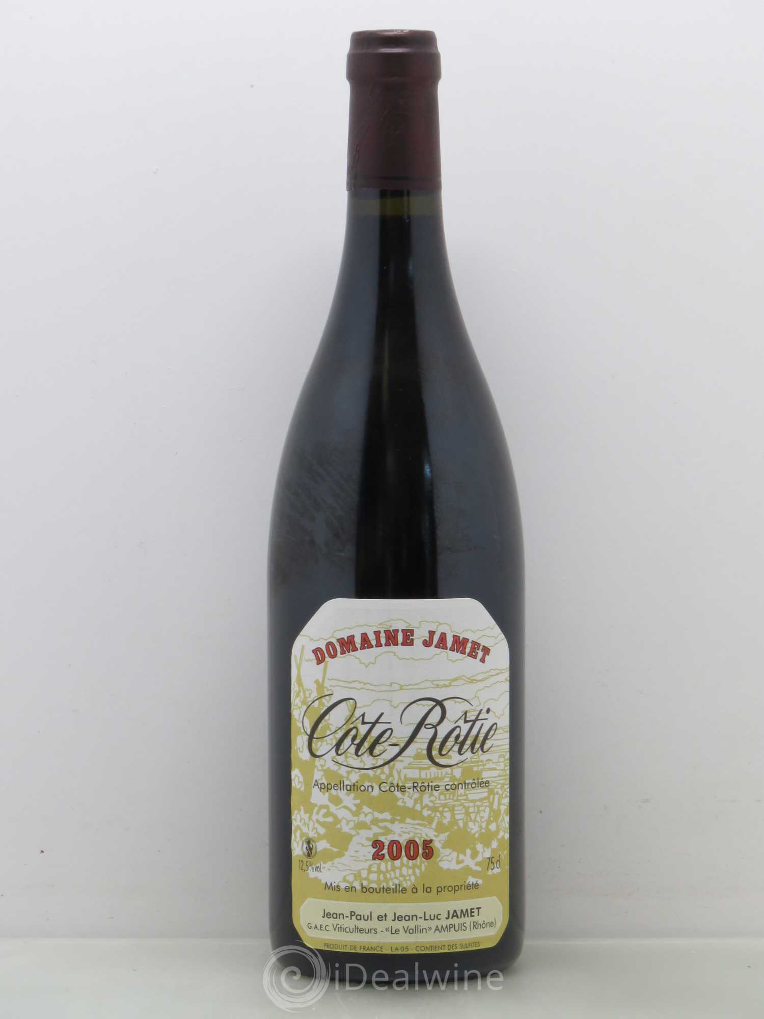 Côte-Rôtie Jamet (Domaine) 2005 - Lot de 1 bouteille - 0