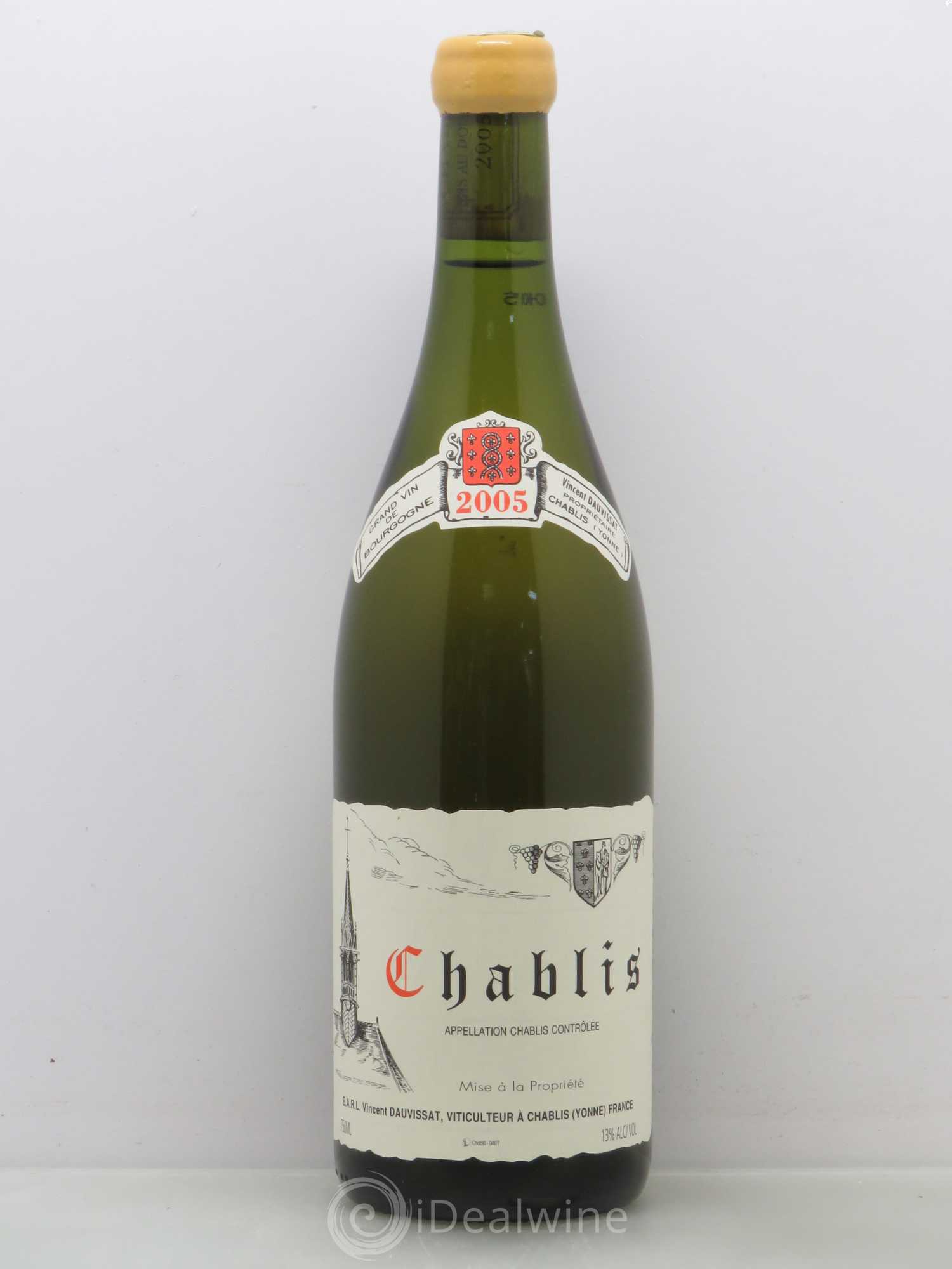 Chablis Vincent Dauvissat (Domaine) 2005 - Lot de 1 bouteille - 0