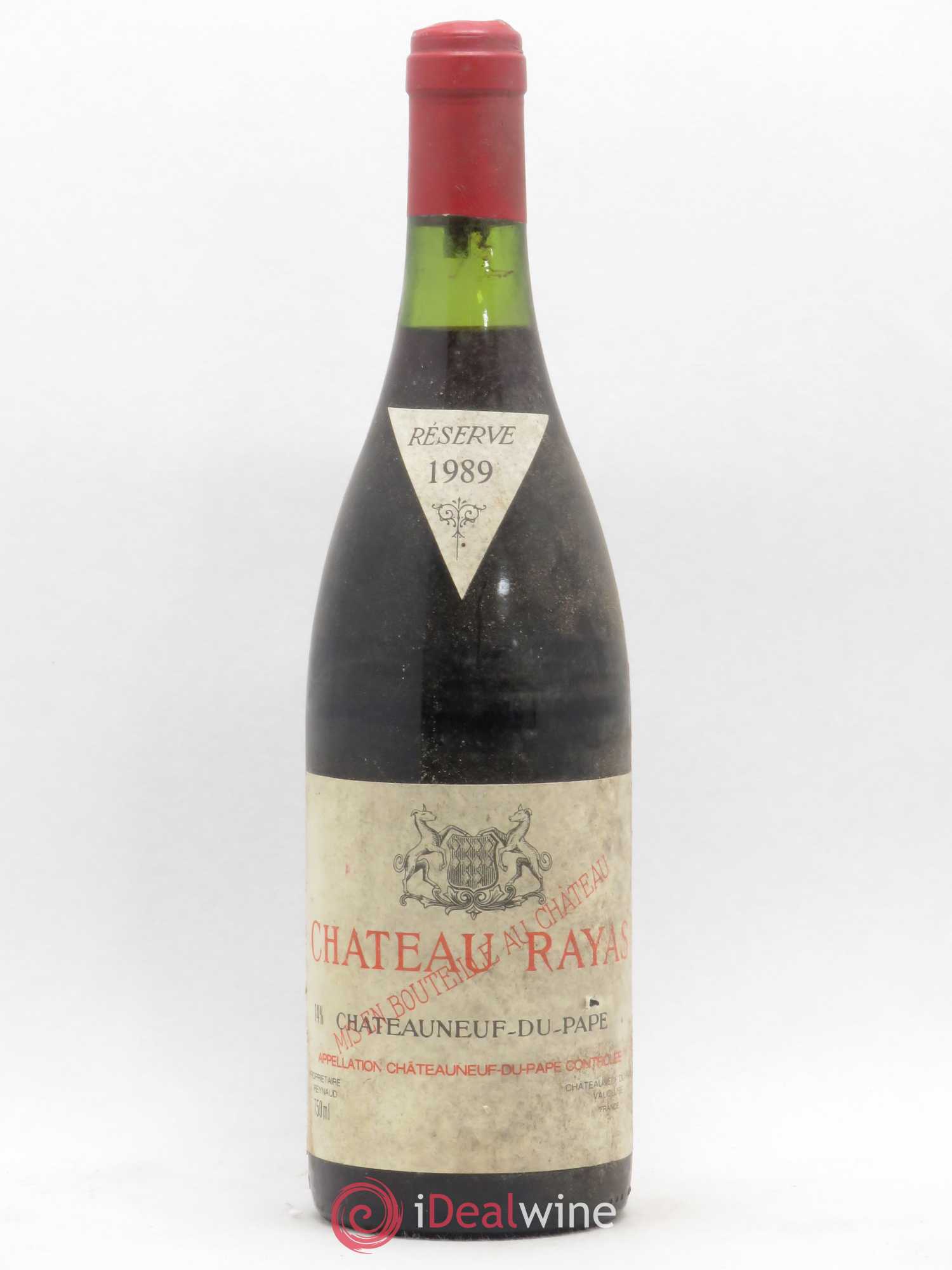 Châteauneuf-du-Pape Château Rayas Emmanuel Reynaud 1989 - Lot de 1 bouteille - 0
