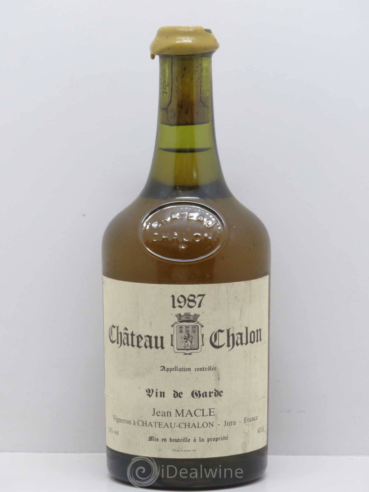 Château-Chalon Jean Macle 1987 - Lot de 1 bouteille - 0