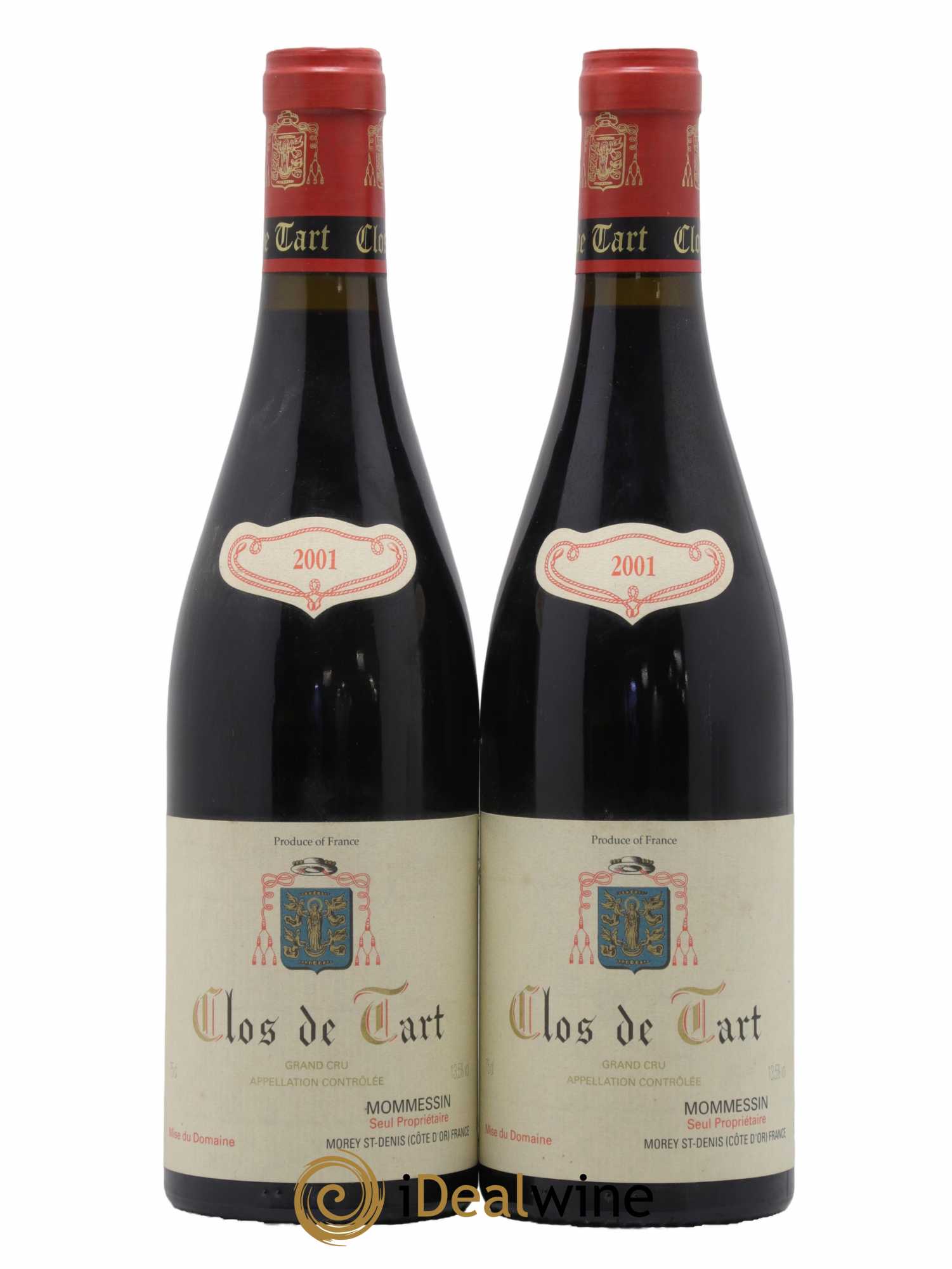 Clos de Tart Grand Cru Clos de Tart 2001 - Lot de 2 bouteilles - 0
