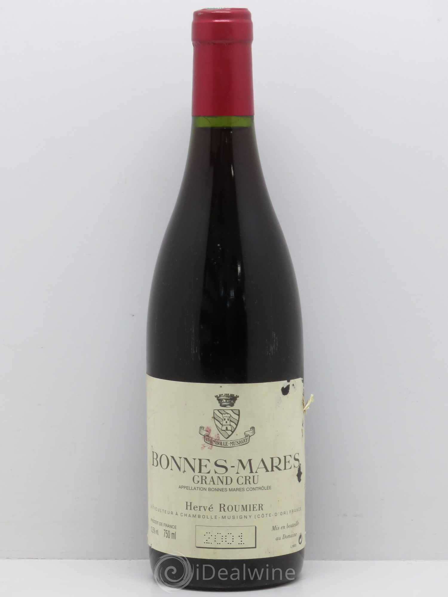 Bonnes-Mares Grand Cru Hervé Roumier 2001 - Lot de 1 bouteille - 0
