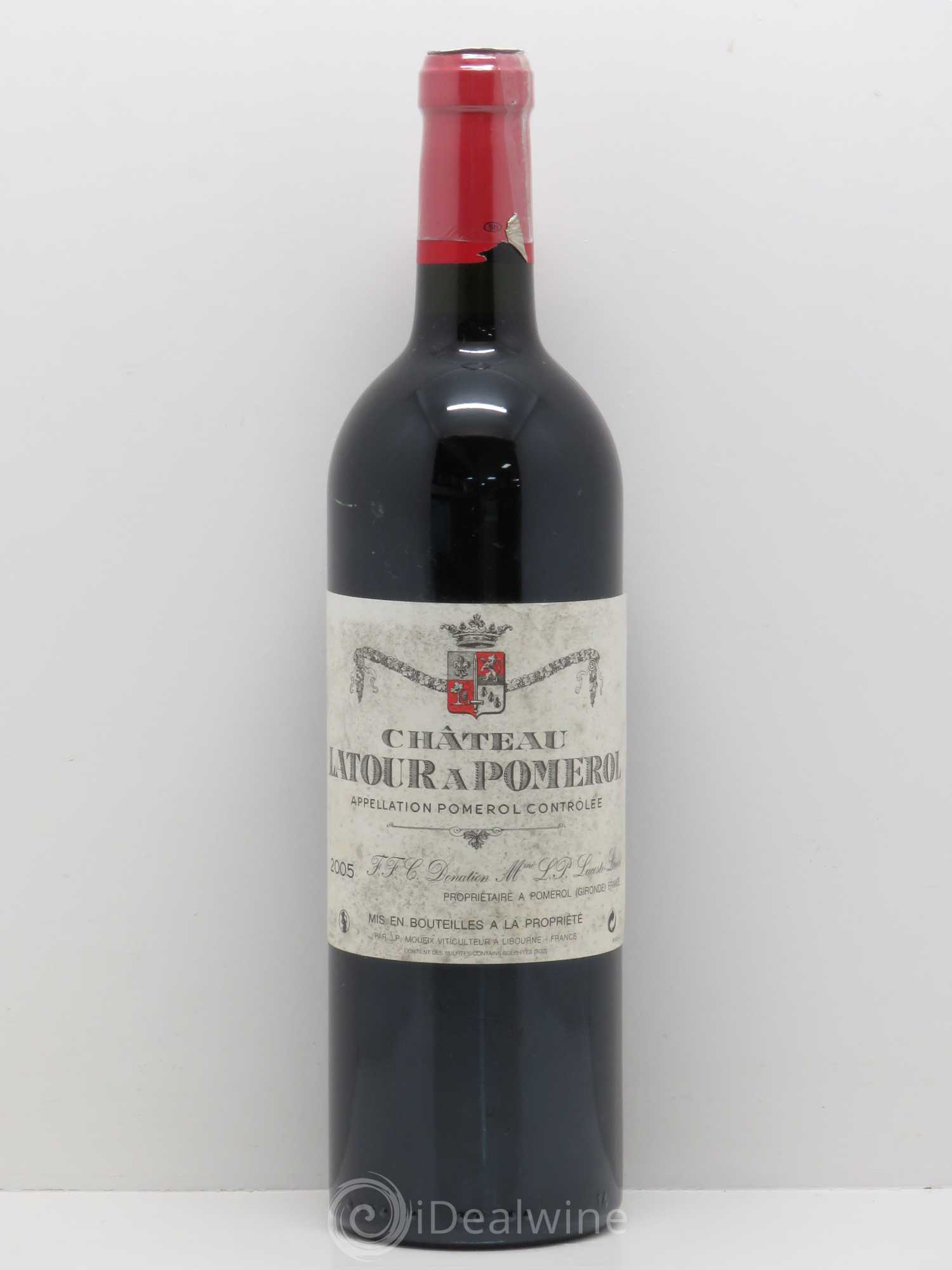 Château Latour à Pomerol 2005 - Lot de 1 bouteille - 0