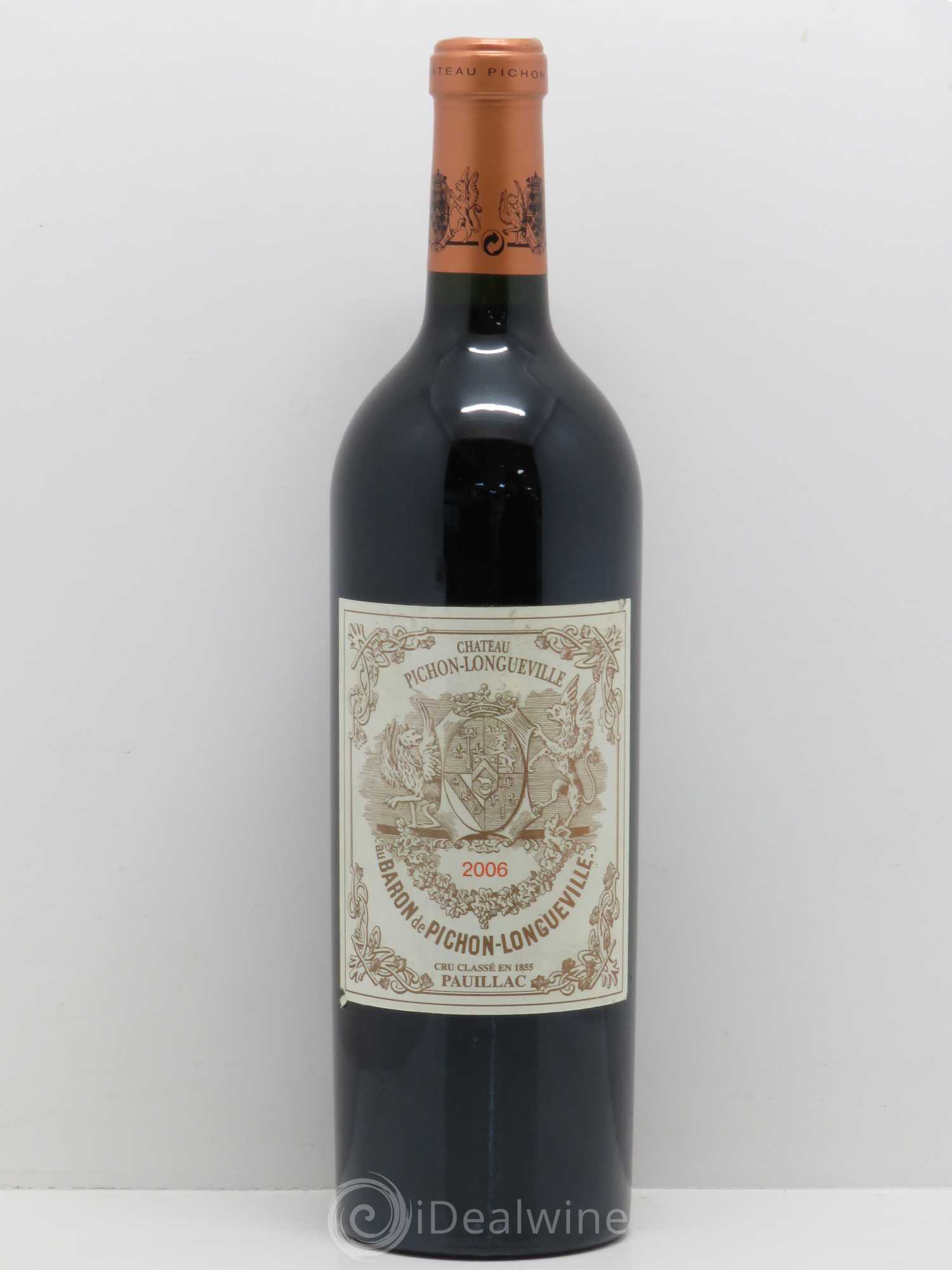 Pichon Longueville Baron 2ème Grand Cru Classé 2006 - Lot de 1 bouteille - 0