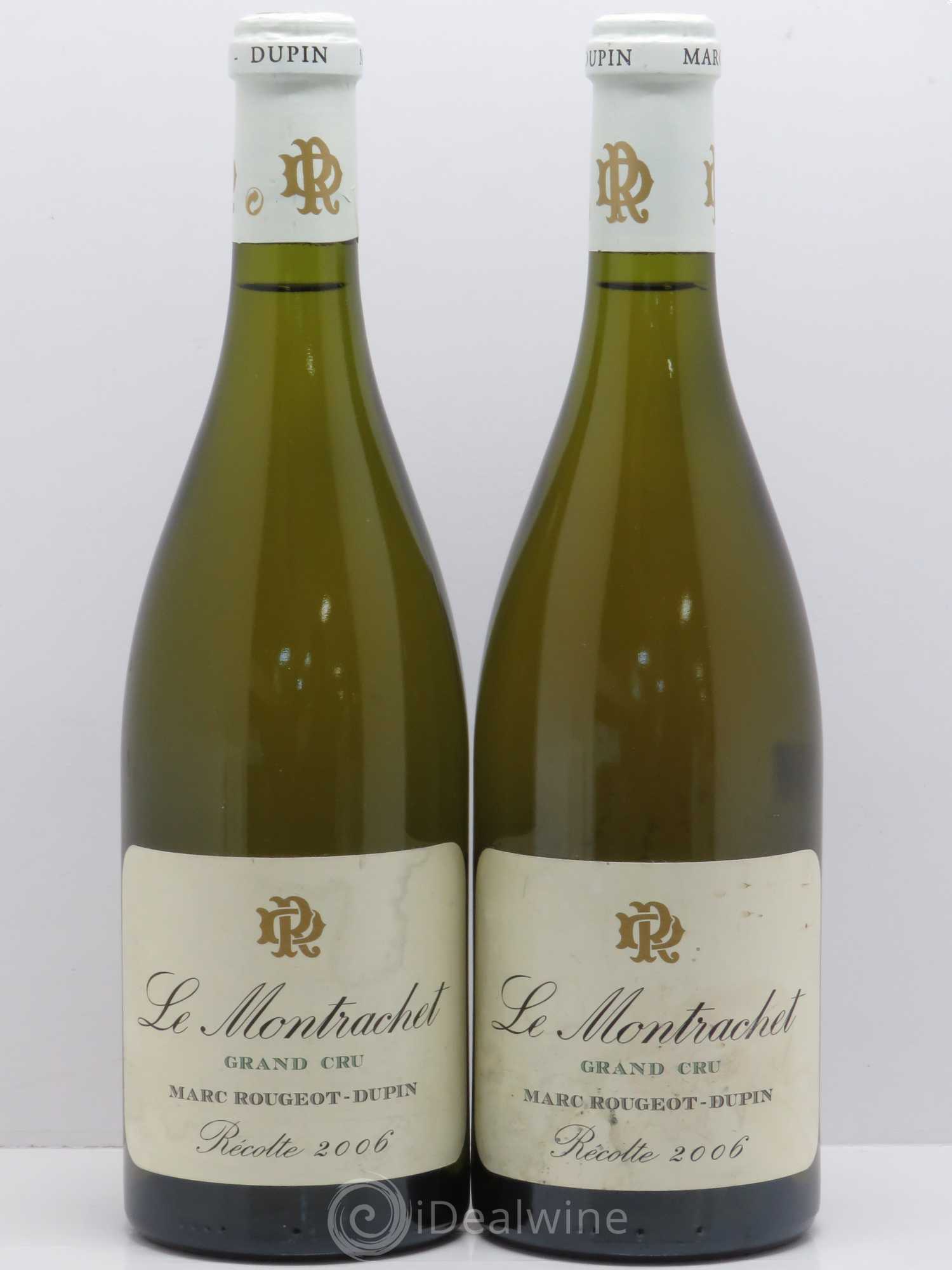Montrachet Grand Cru Le Montrachet - Domaine Marc Rougeot Dupin 2006 - Lot of 2 bottles - 0