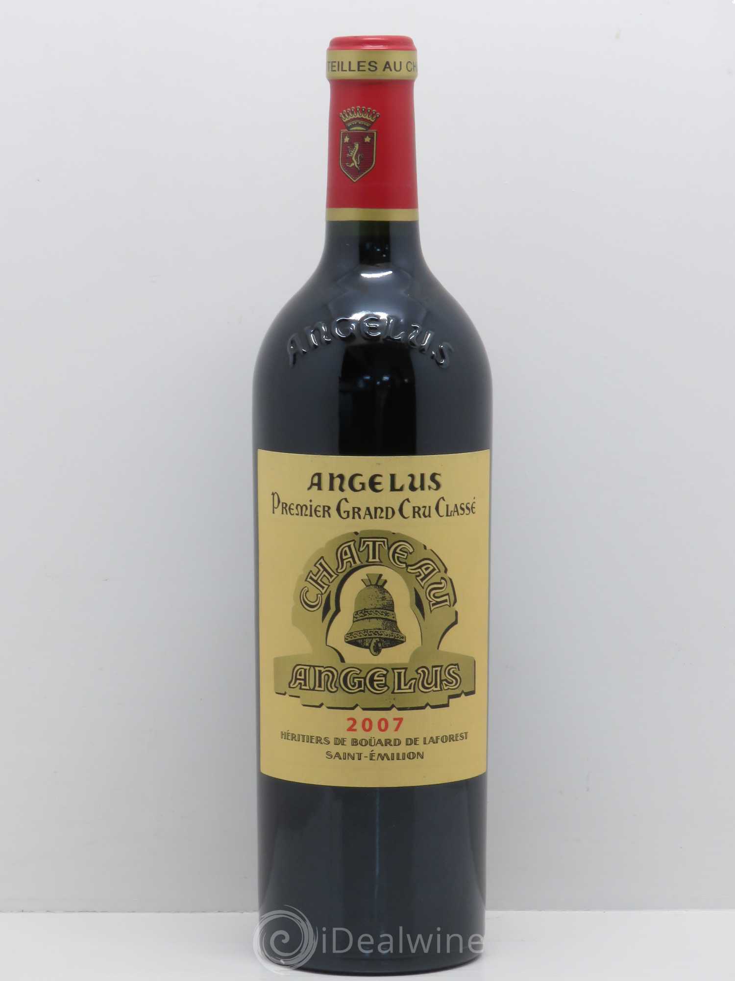 Château Angélus 1er Grand Cru Classé A 2007 - Lot de 1 bouteille - 0