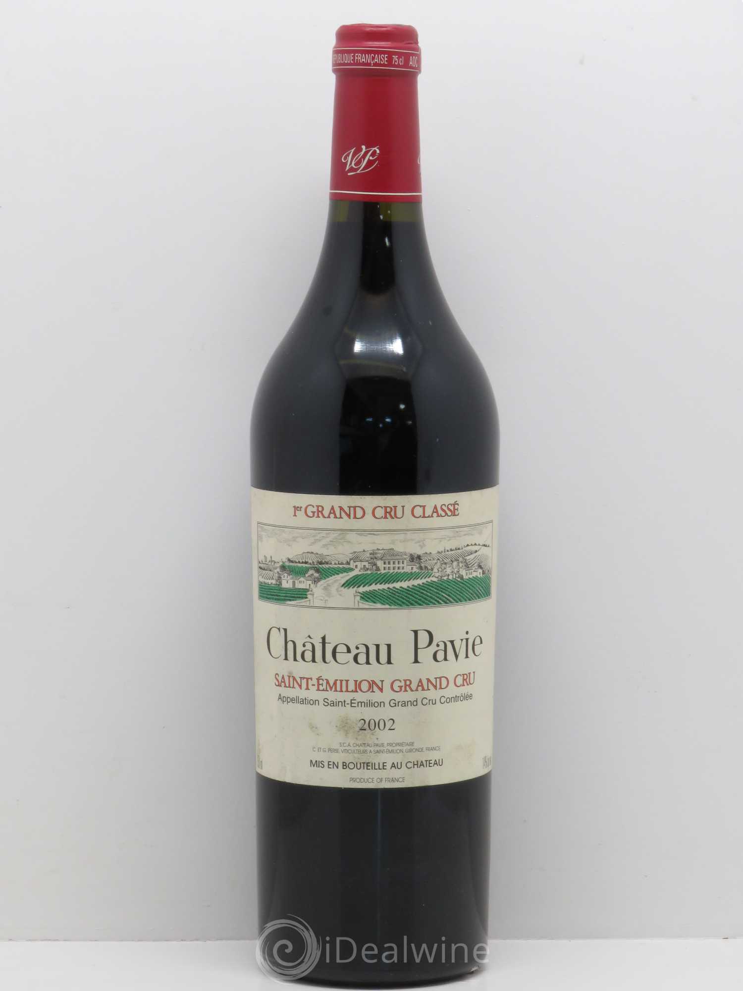Château Pavie 1er Grand Cru Classé A 2002 - Lot de 1 bouteille - 0