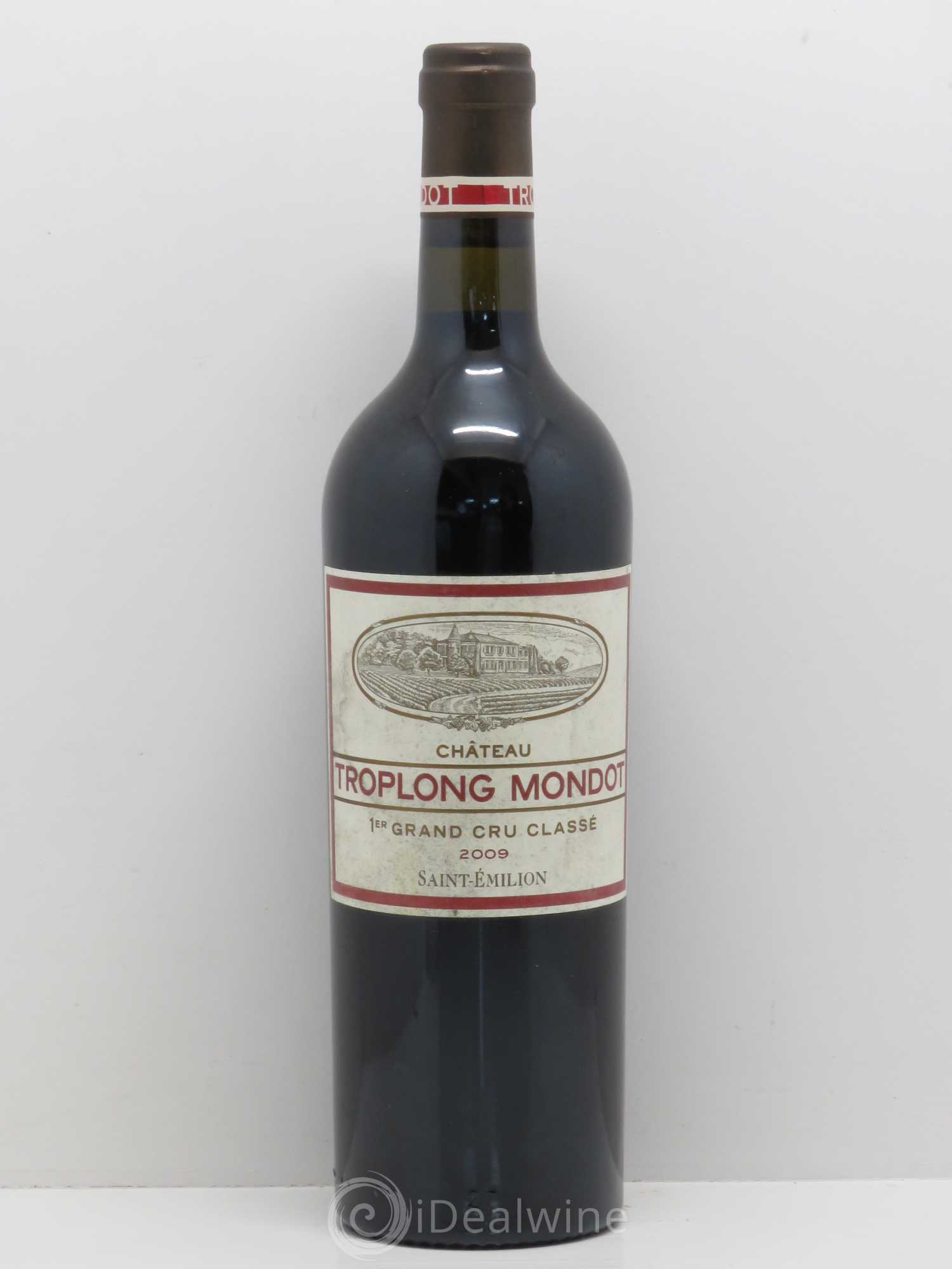 Château Troplong Mondot 1er Grand Cru Classé B 2009 - Lot de 1 bouteille - 0