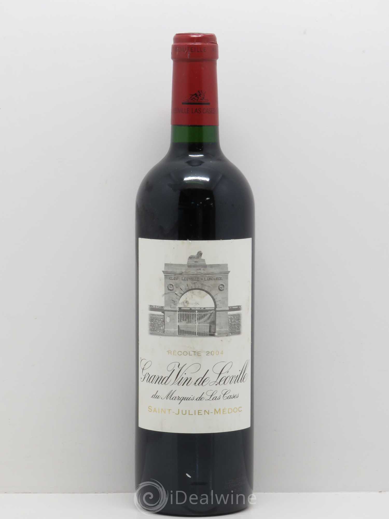 Château Léoville Las Cases 2ème Grand Cru Classé 2004 - Lot de 1 bouteille - 0