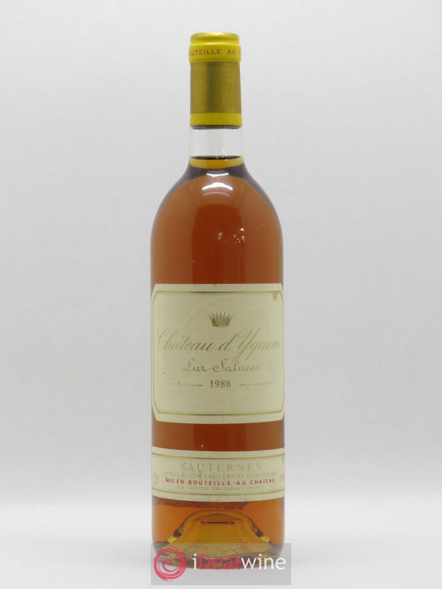 Château d' Yquem 1er Cru Classé Supérieur 1988 - Lotto di 1 bottiglia - 0