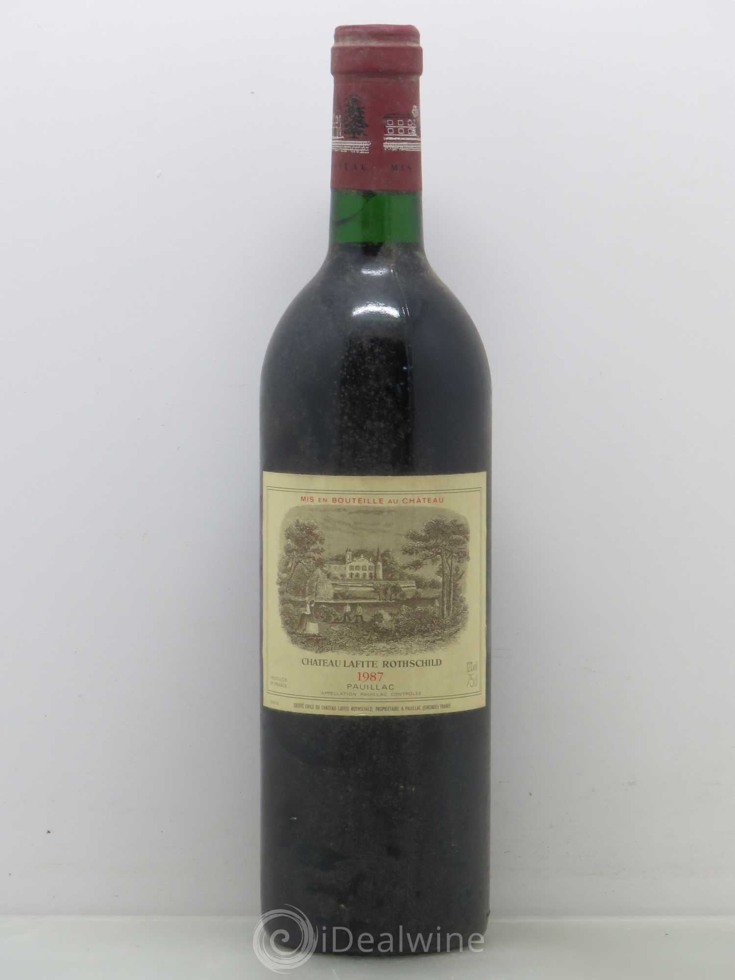 Château Lafite Rothschild 1er Grand Cru Classé 1987 - Lot de 1 bouteille - 0