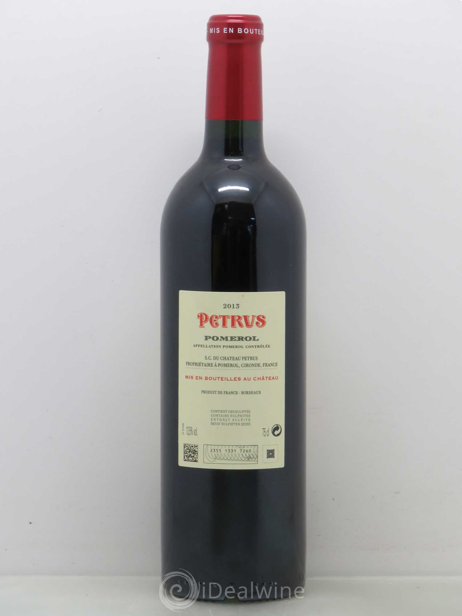 Petrus 2013 - Lot de 1 bouteille - 1