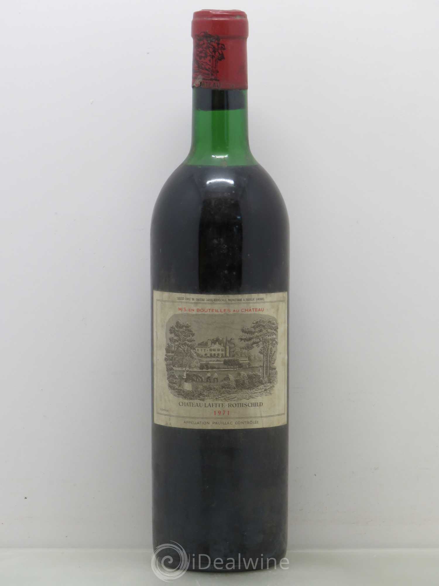 Château Lafite Rothschild 1er Grand Cru Classé 1971 - Lot de 1 bouteille - 0
