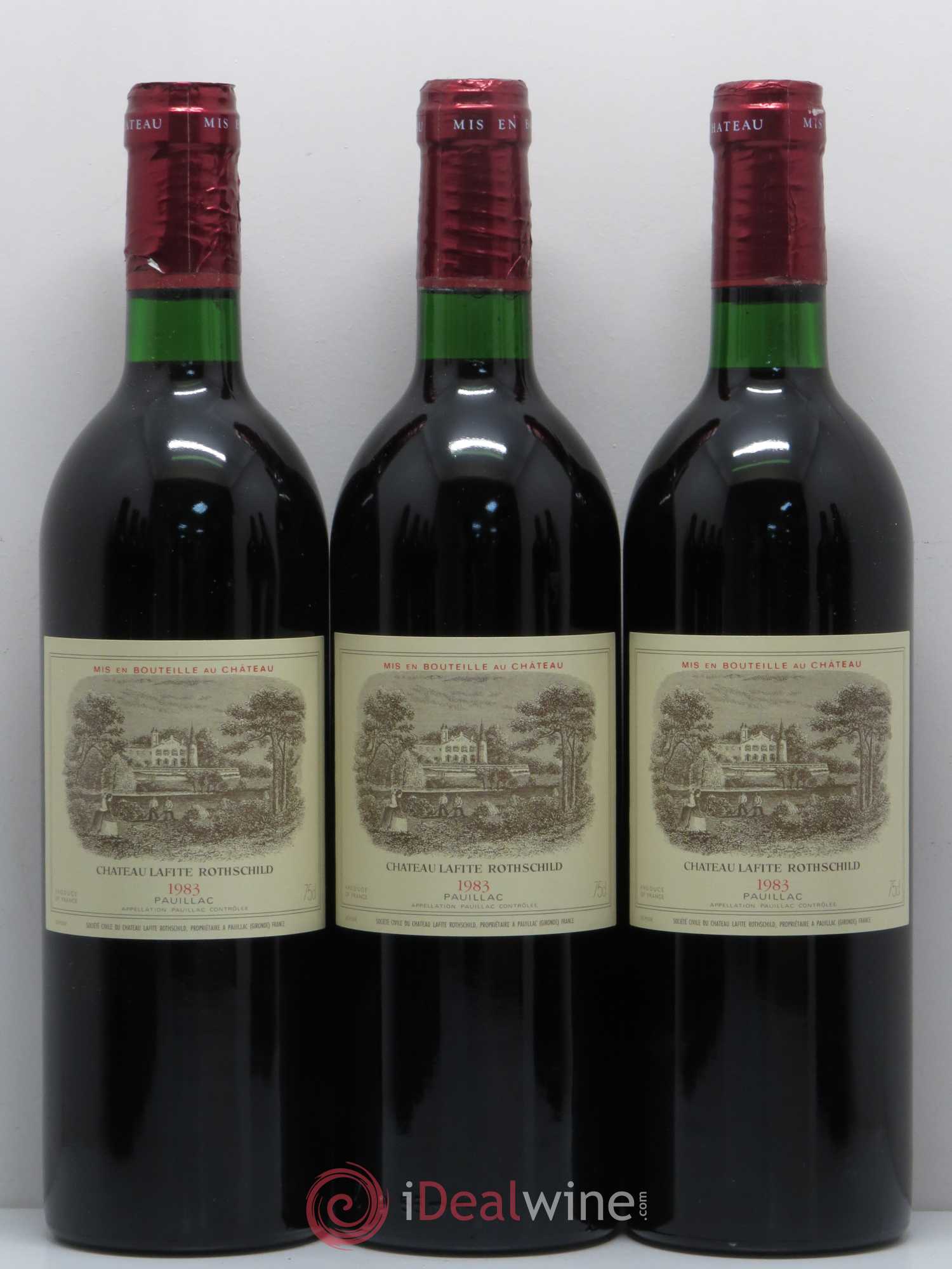 Château Lafite Rothschild 1er Grand Cru Classé 1983 - Lot de 12 bouteilles - 2
