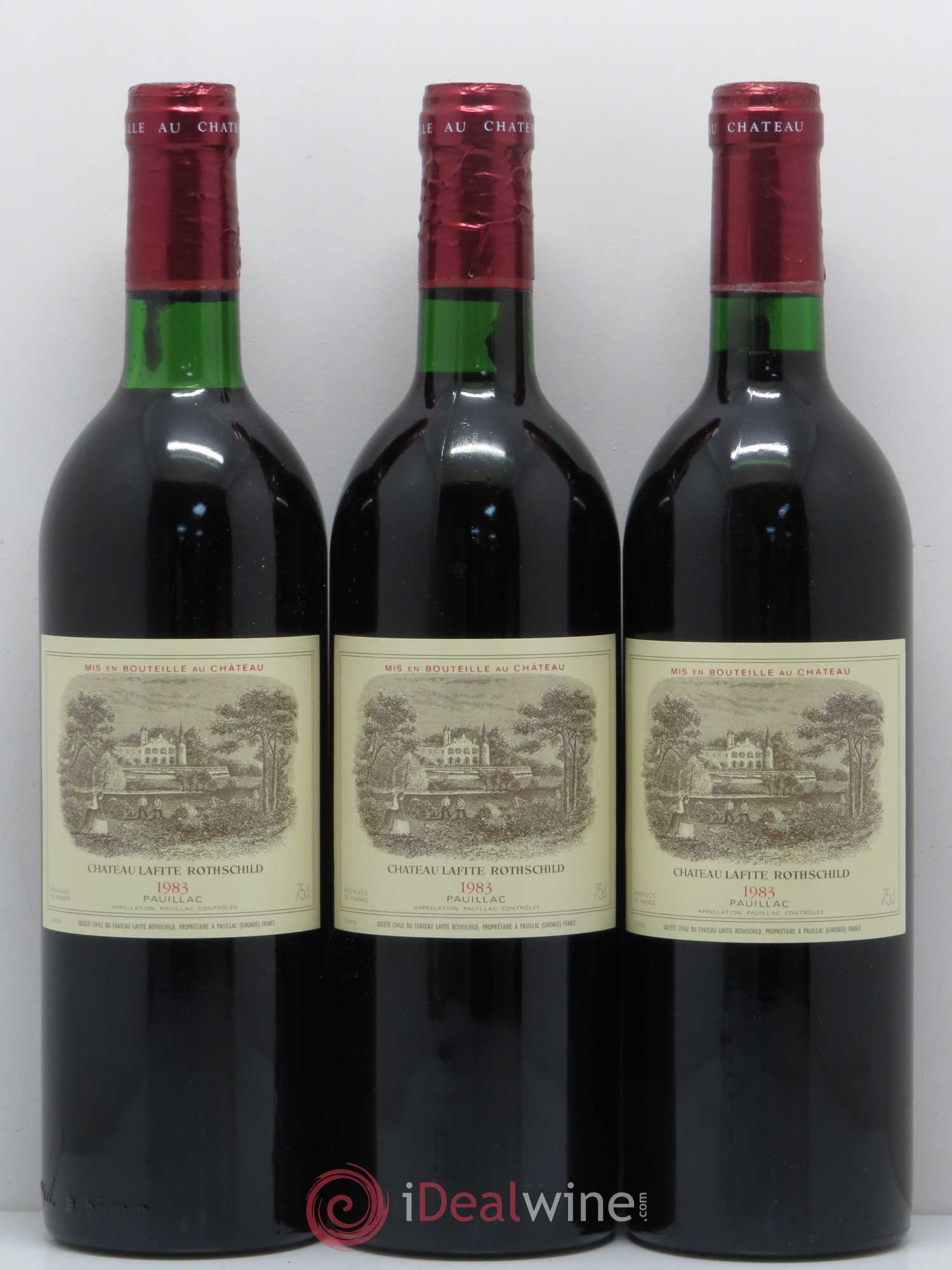 Château Lafite Rothschild 1er Grand Cru Classé 1983 - Lot de 12 bouteilles - 4