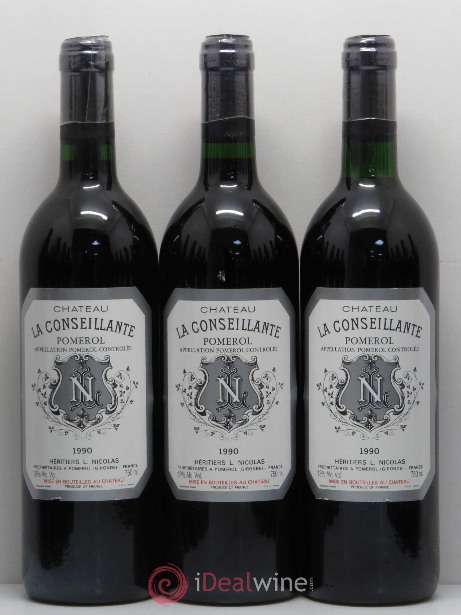 Château la Conseillante 1990 - Lot de 12 bouteilles - 1