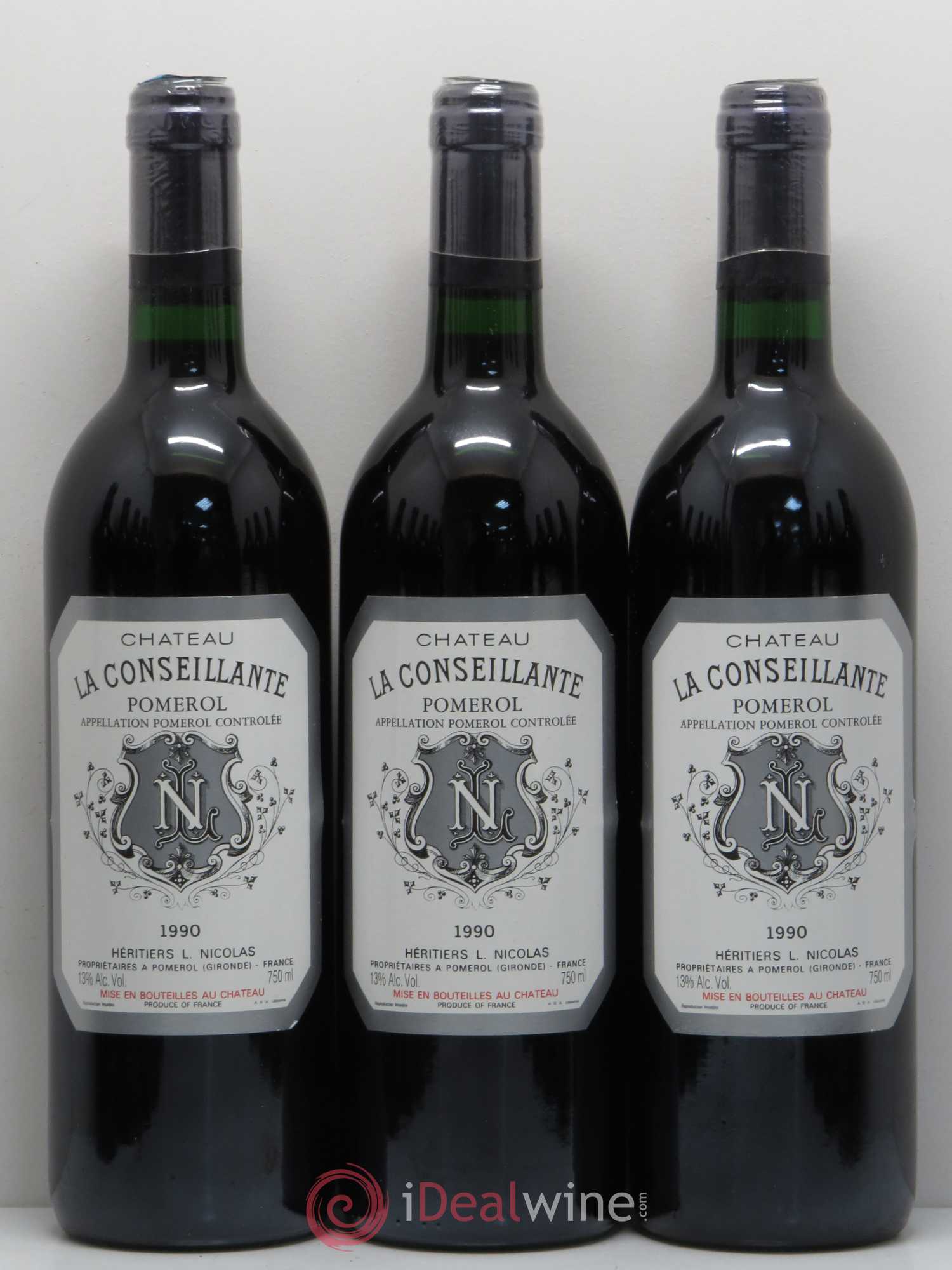 Château la Conseillante 1990 - Lot de 12 bouteilles - 4
