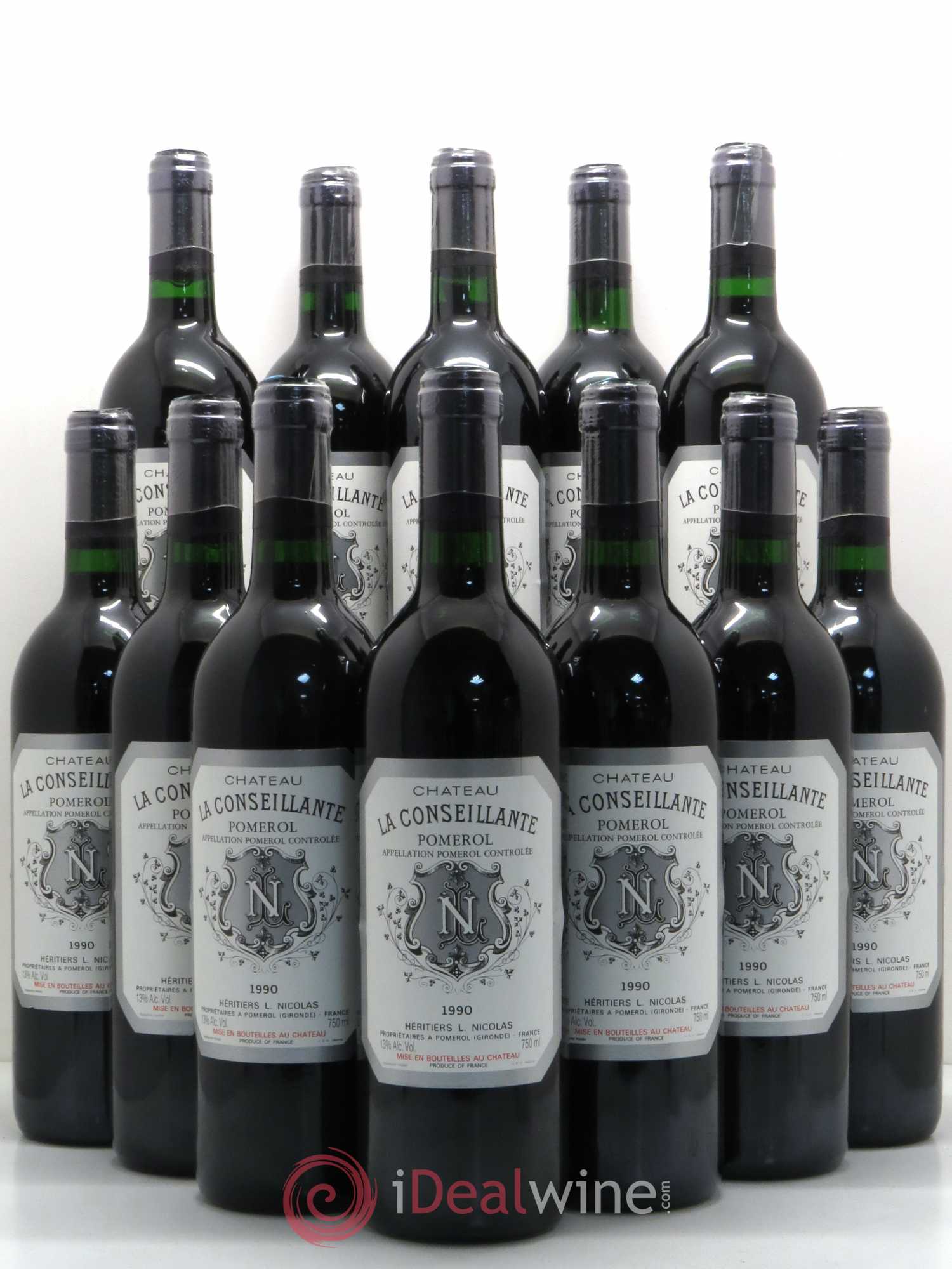Château la Conseillante 1990 - Lot de 12 bouteilles - 0