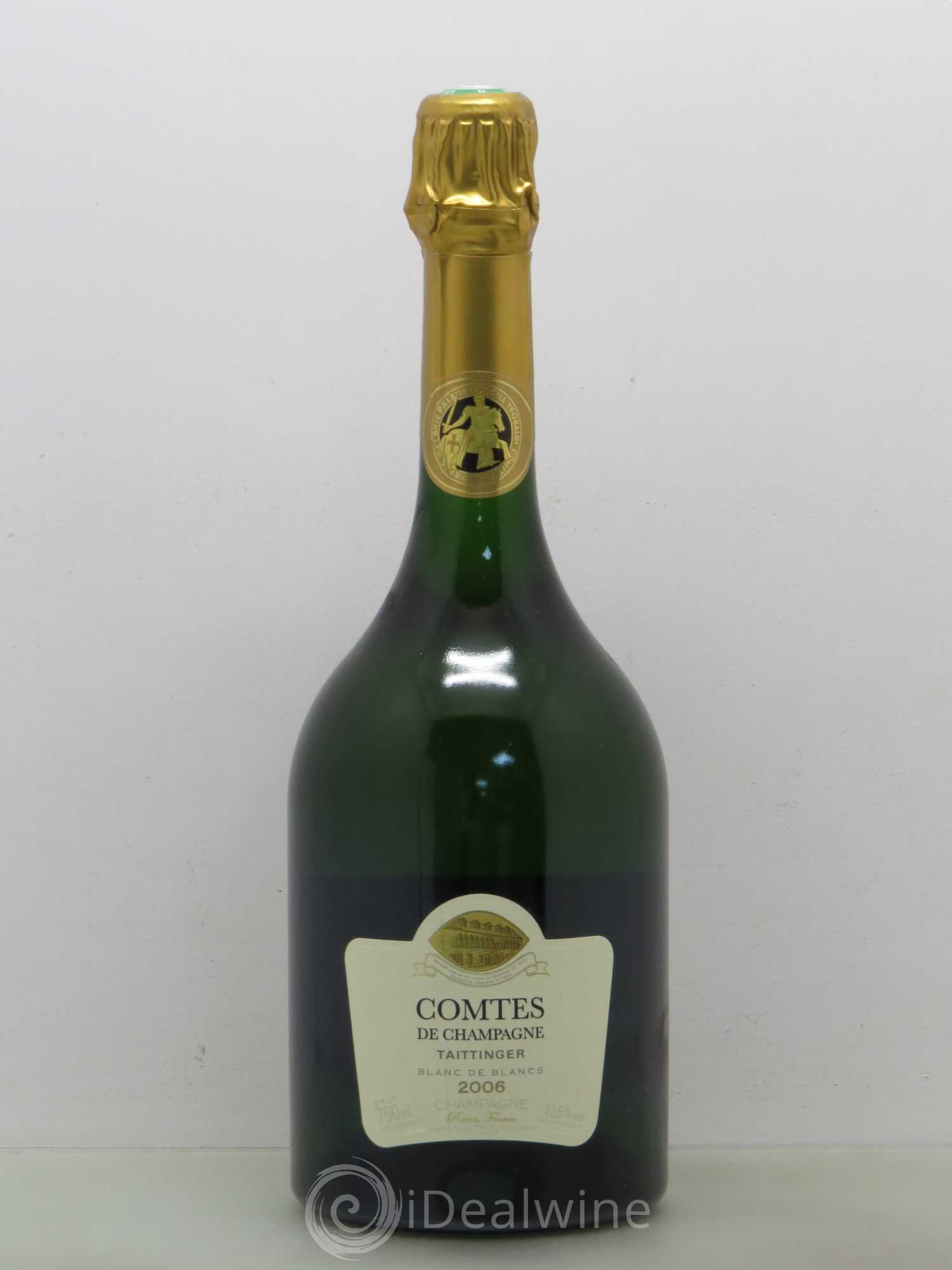 Comtes de Champagne Taittinger Blanc de blancs 2006 - Lot de 1 bouteille - 0