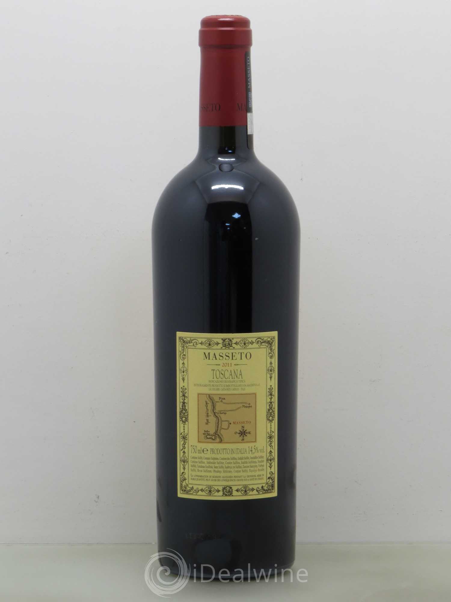 Toscana IGT Tenuta Dell'Ornellaia Masseto Frescobaldi 2011 - Lot de 1 bouteille - 1