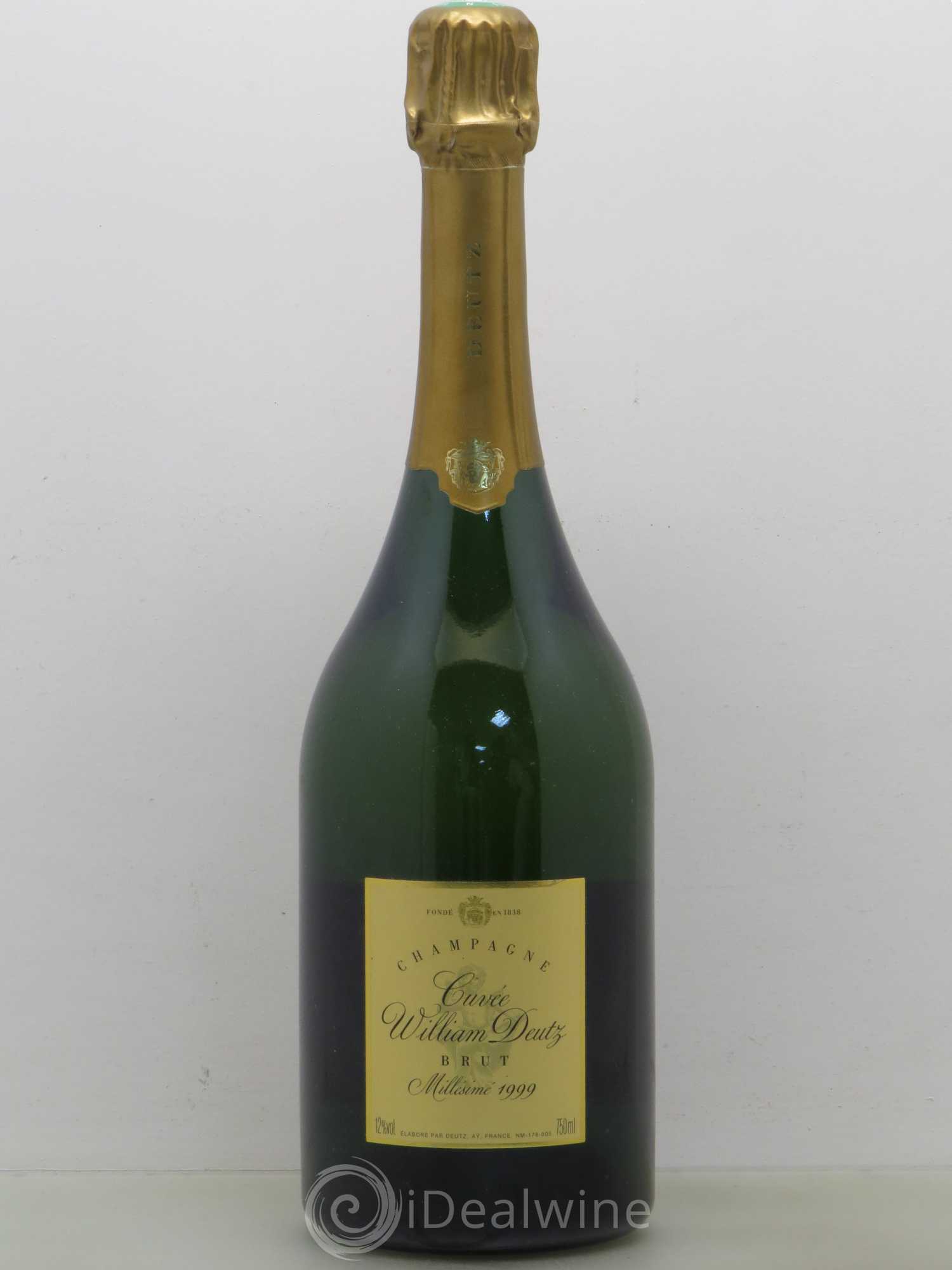 Cuvée William Deutz Deutz 1999 - Lot de 1 bouteille - 0