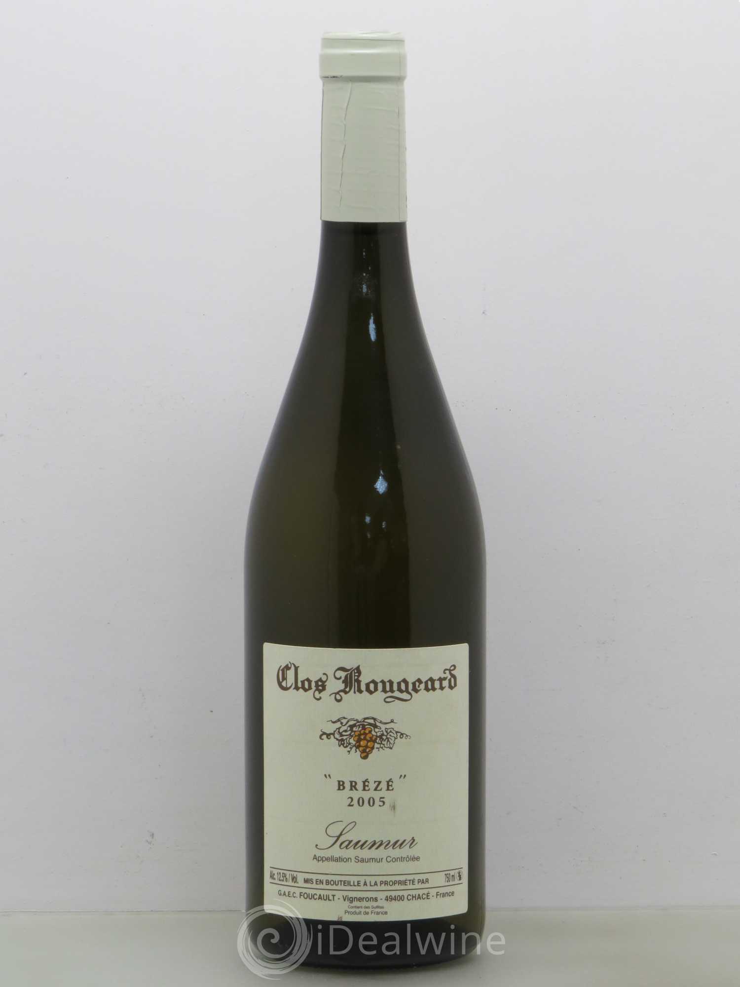 Saumur Brézé Clos Rougeard 2005 - Posten von 1 Flasche - 0