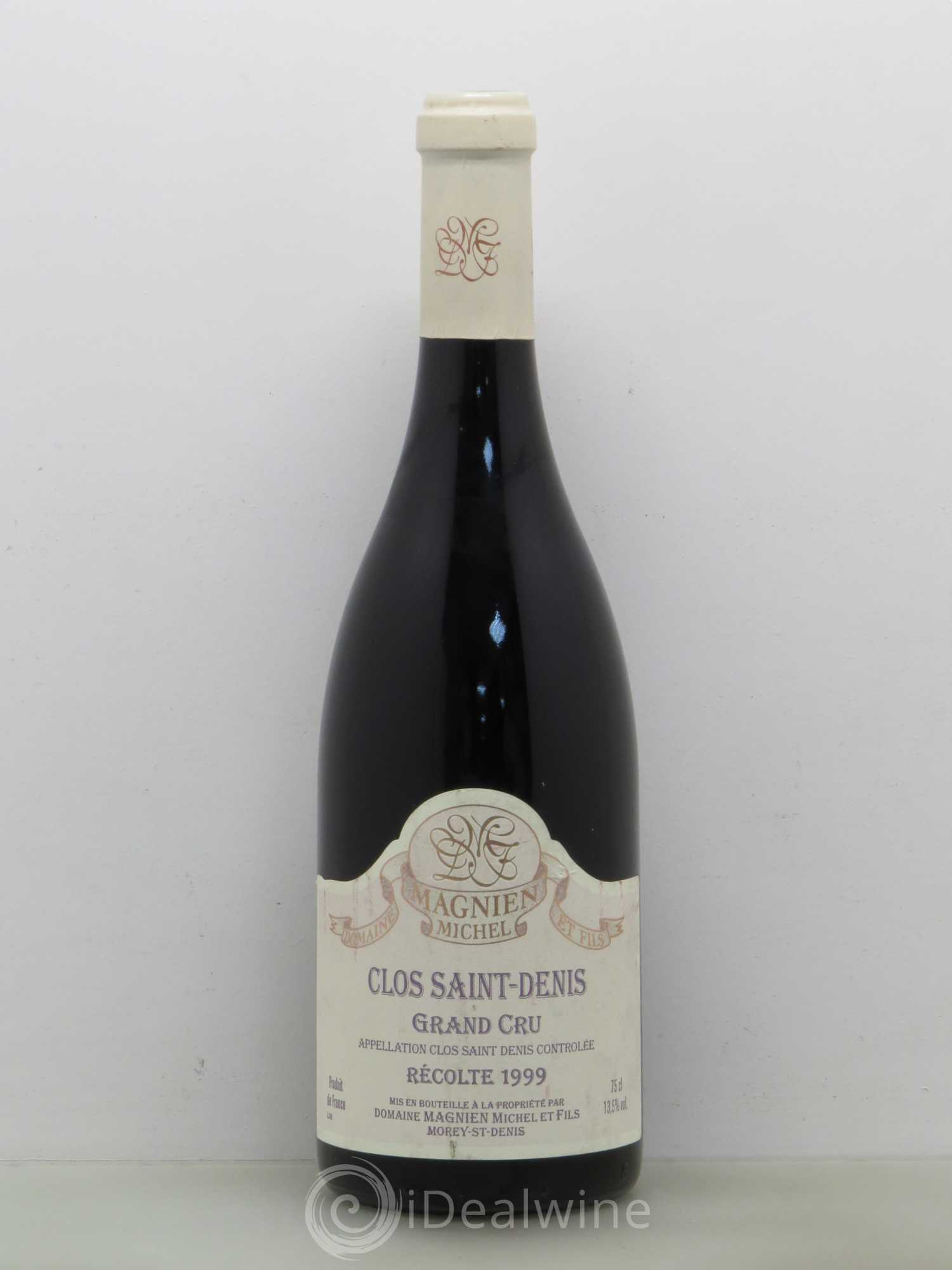 Clos Saint-Denis Grand Cru Michel Magnien 1999 - Lot de 1 bouteille - 0