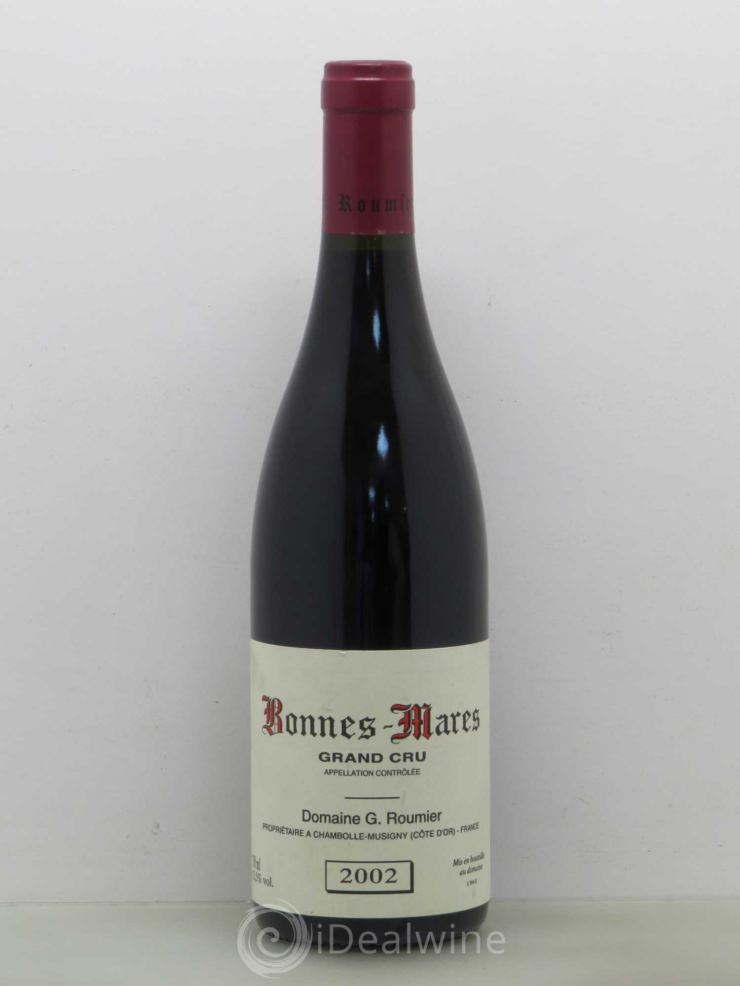 Bonnes-Mares Grand Cru Georges Roumier (Domaine) 2002 - Lot de 1 bouteille - 0