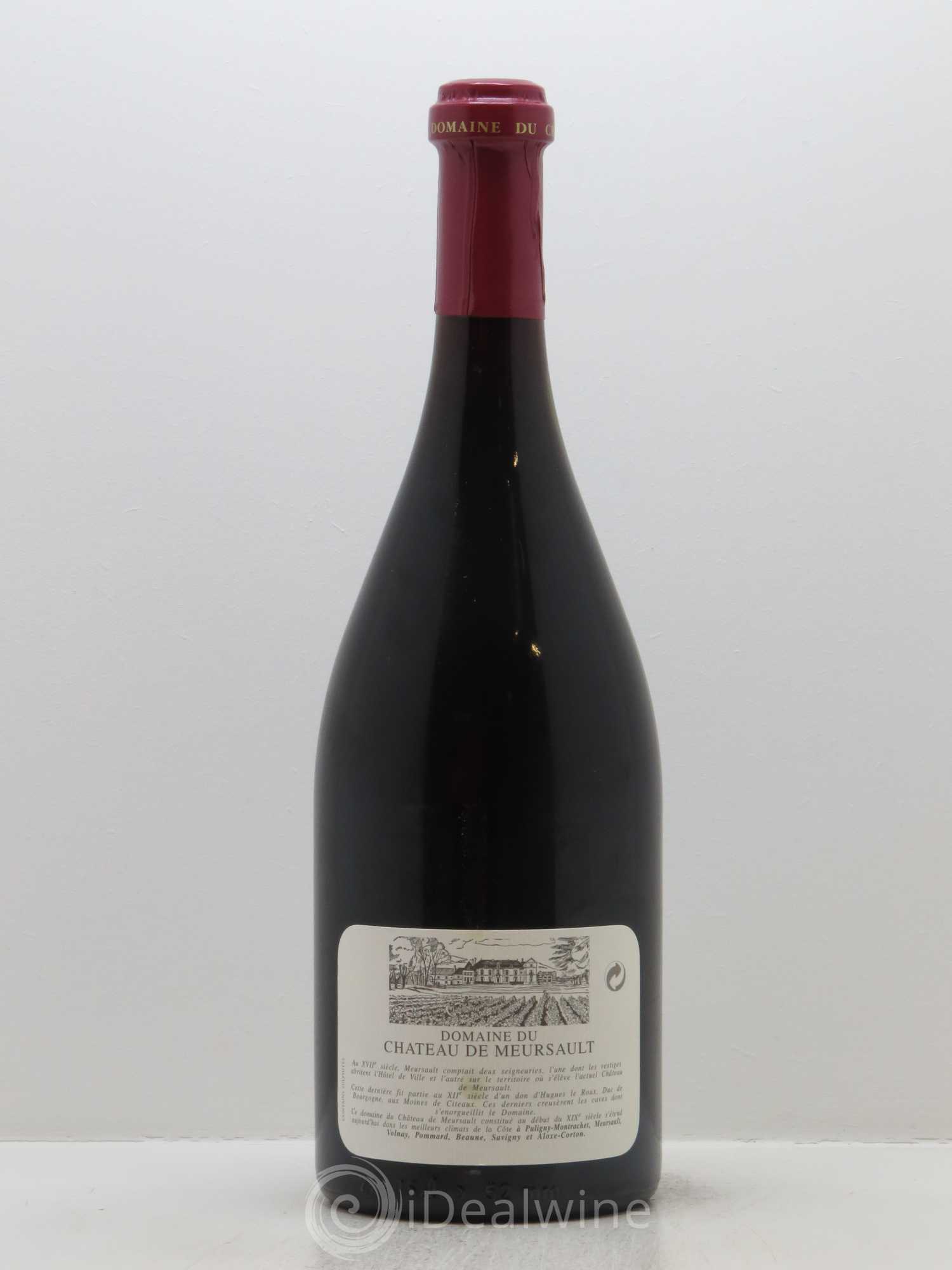 Volnay 1er Cru Clos des Chênes Château de Meursault 2005 - Lot de 1 bouteille - 1