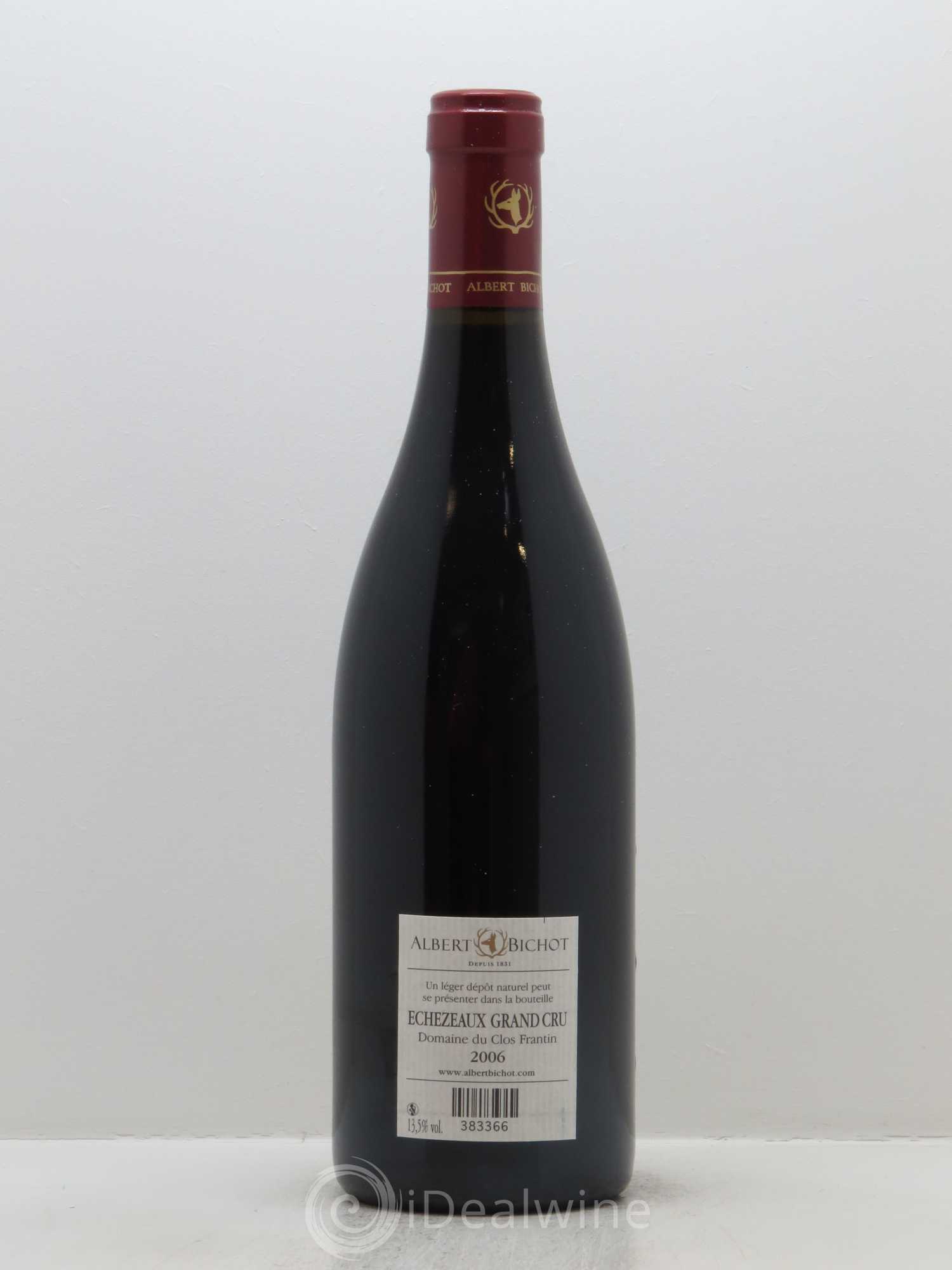 Echezeaux Grand Cru Clos Frantin - Albert Bichot 2006 - Lot de 1 bouteille - 1