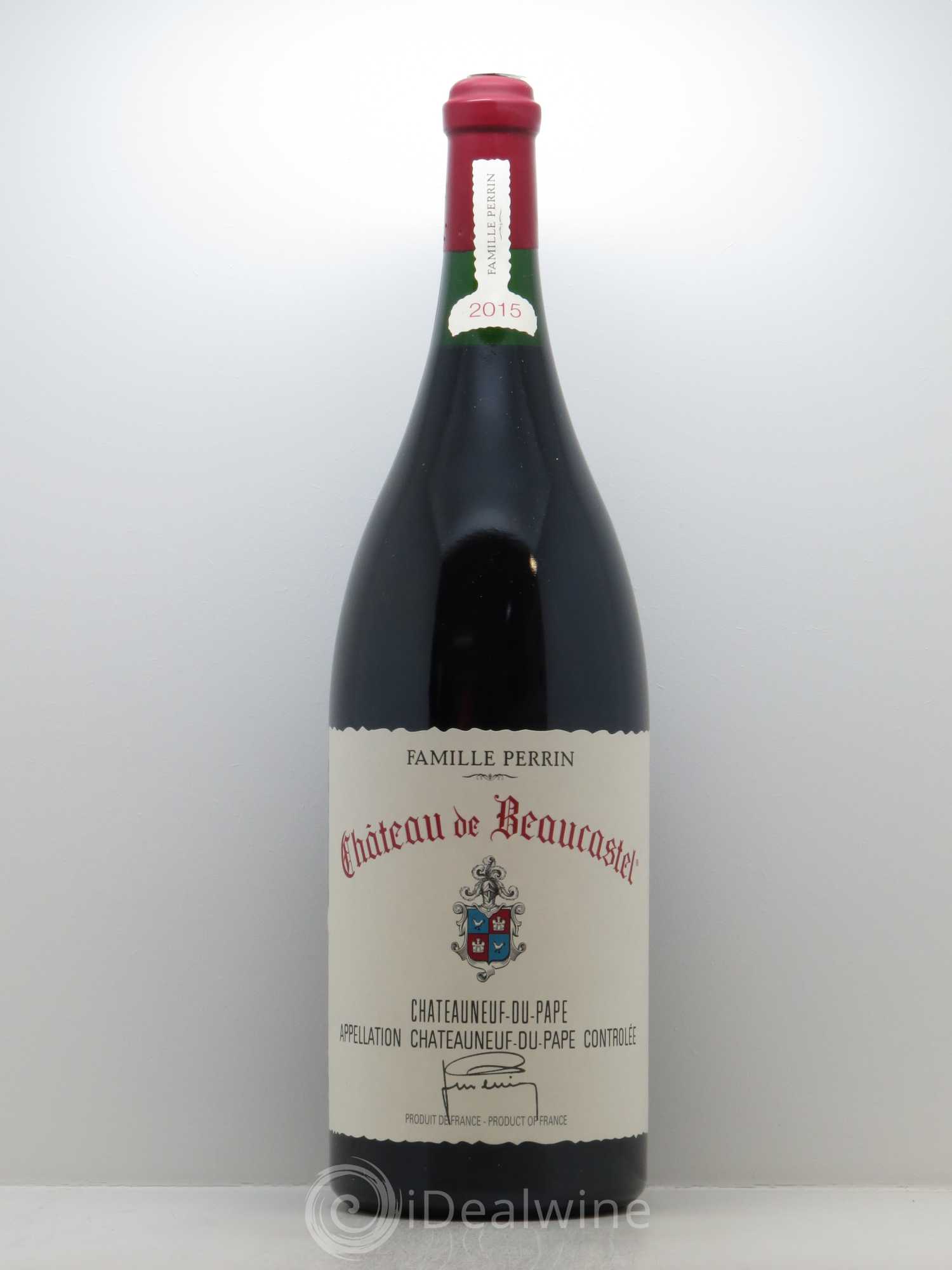 Châteauneuf-du-Pape Château de Beaucastel Famille Perrin 2015 - Lot de 1 jeroboam - 0