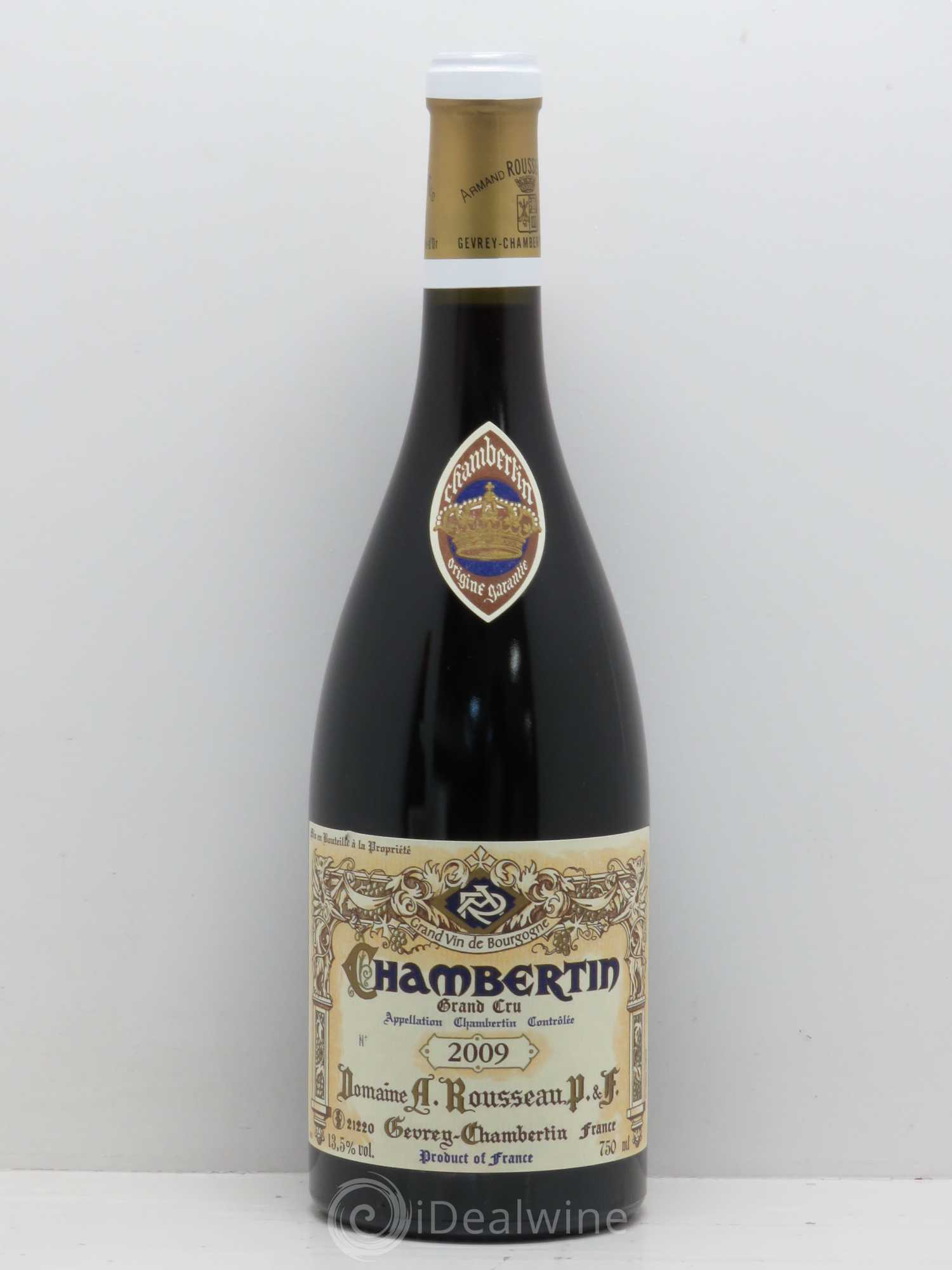 Chambertin Grand Cru Armand Rousseau (Domaine) 2009 - Lot de 1 bouteille - 0