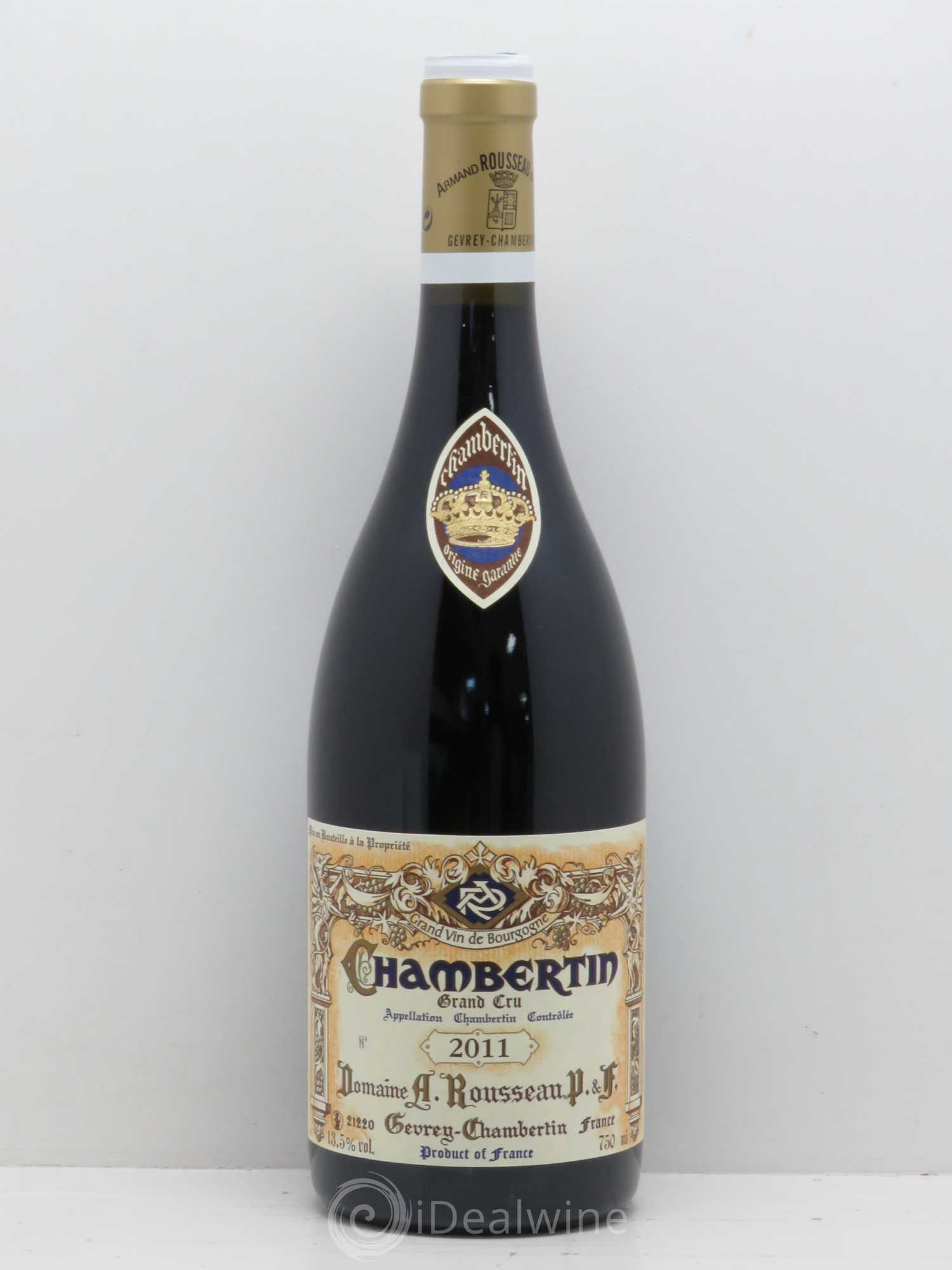 Chambertin Grand Cru Armand Rousseau (Domaine) 2011 - Lot de 1 bouteille - 0