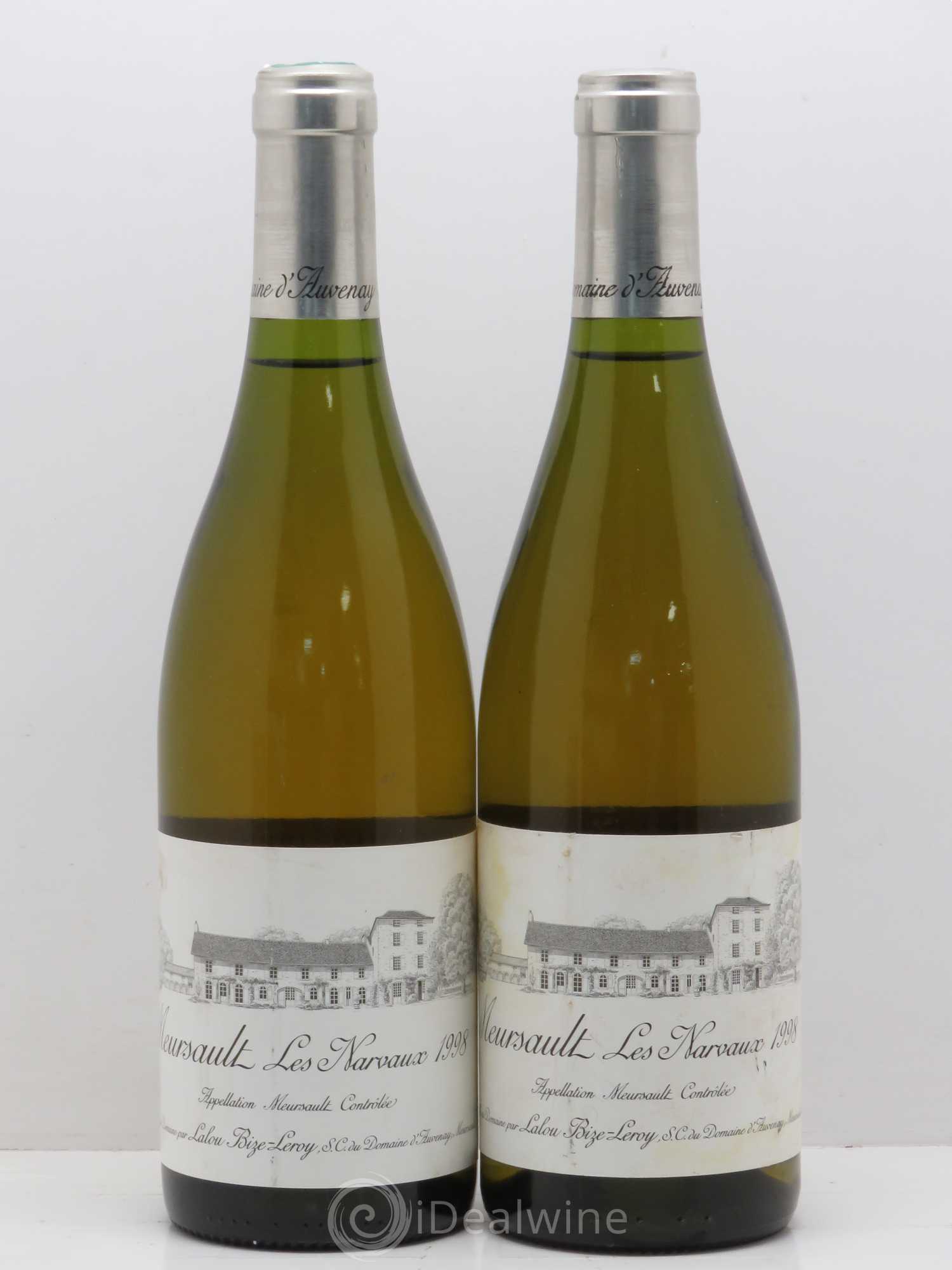 Meursault Les Narvaux d'Auvenay (Domaine) 1998 - Lot de 2 bouteilles - 0