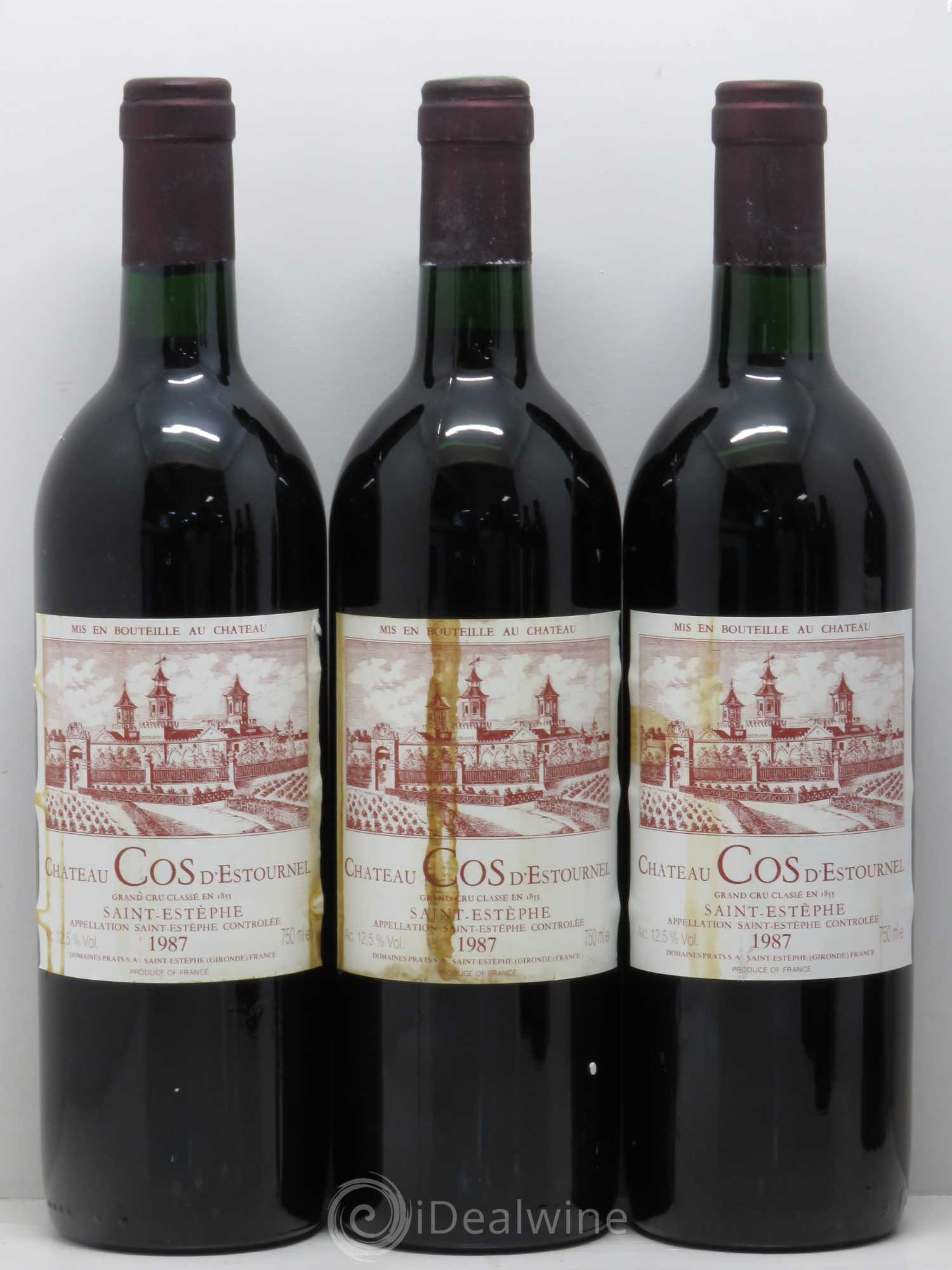 Cos d'Estournel 2ème Grand Cru Classé 1987 - Lot de 6 bouteilles - 1