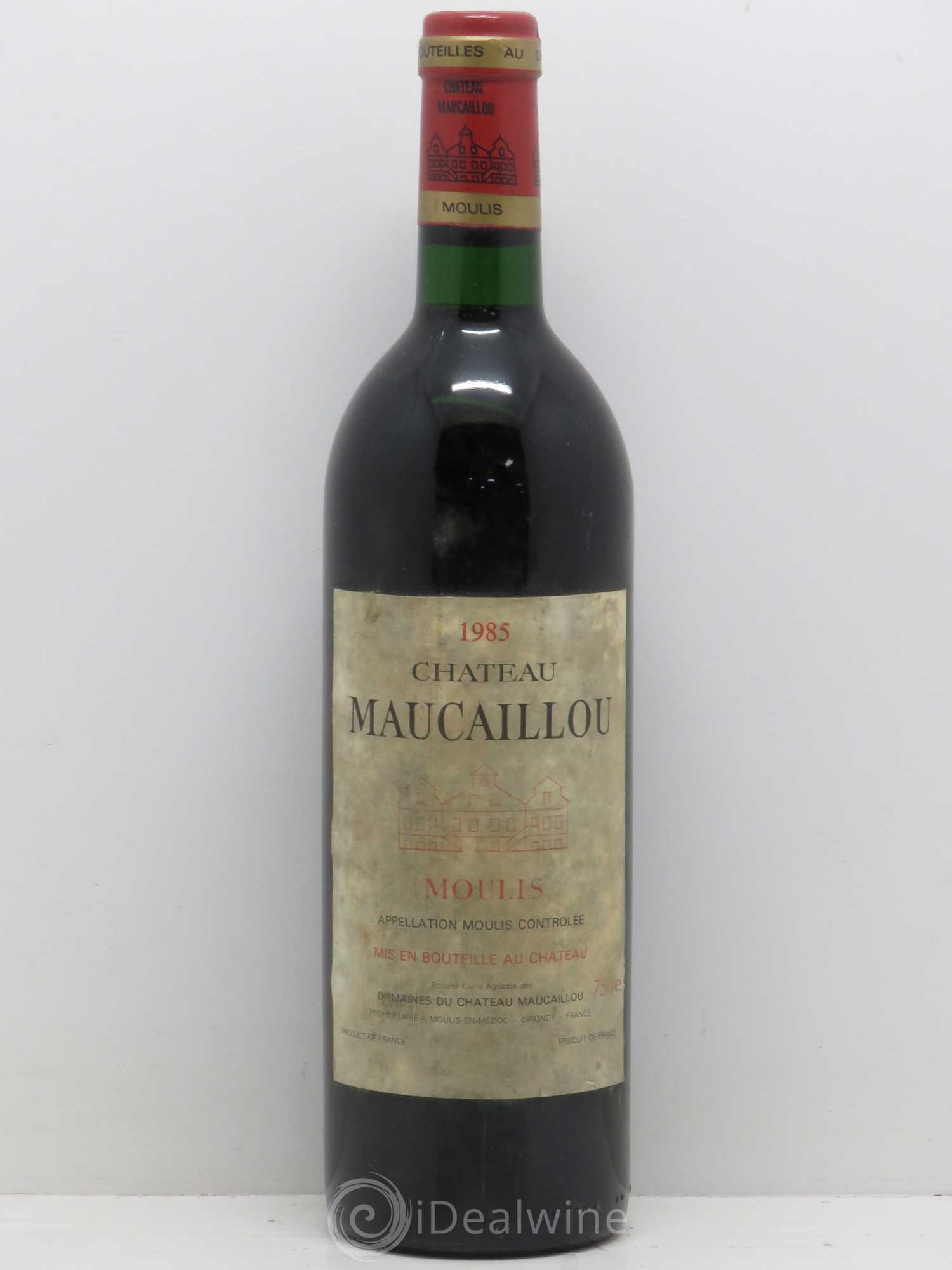 Château Maucaillou 1985 - Lot de 1 bouteille - 0