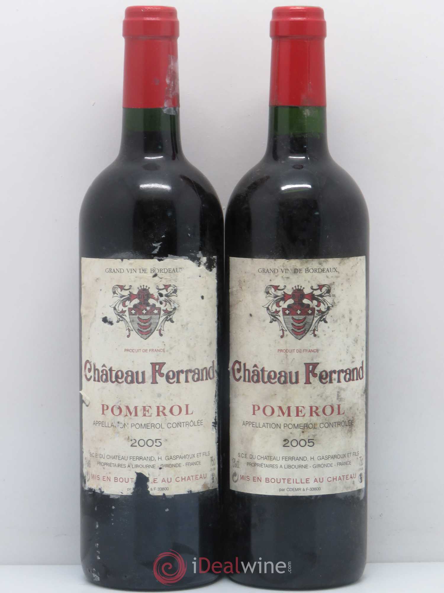 Château Ferrand 2005 - Lot de 2 bouteilles - 0