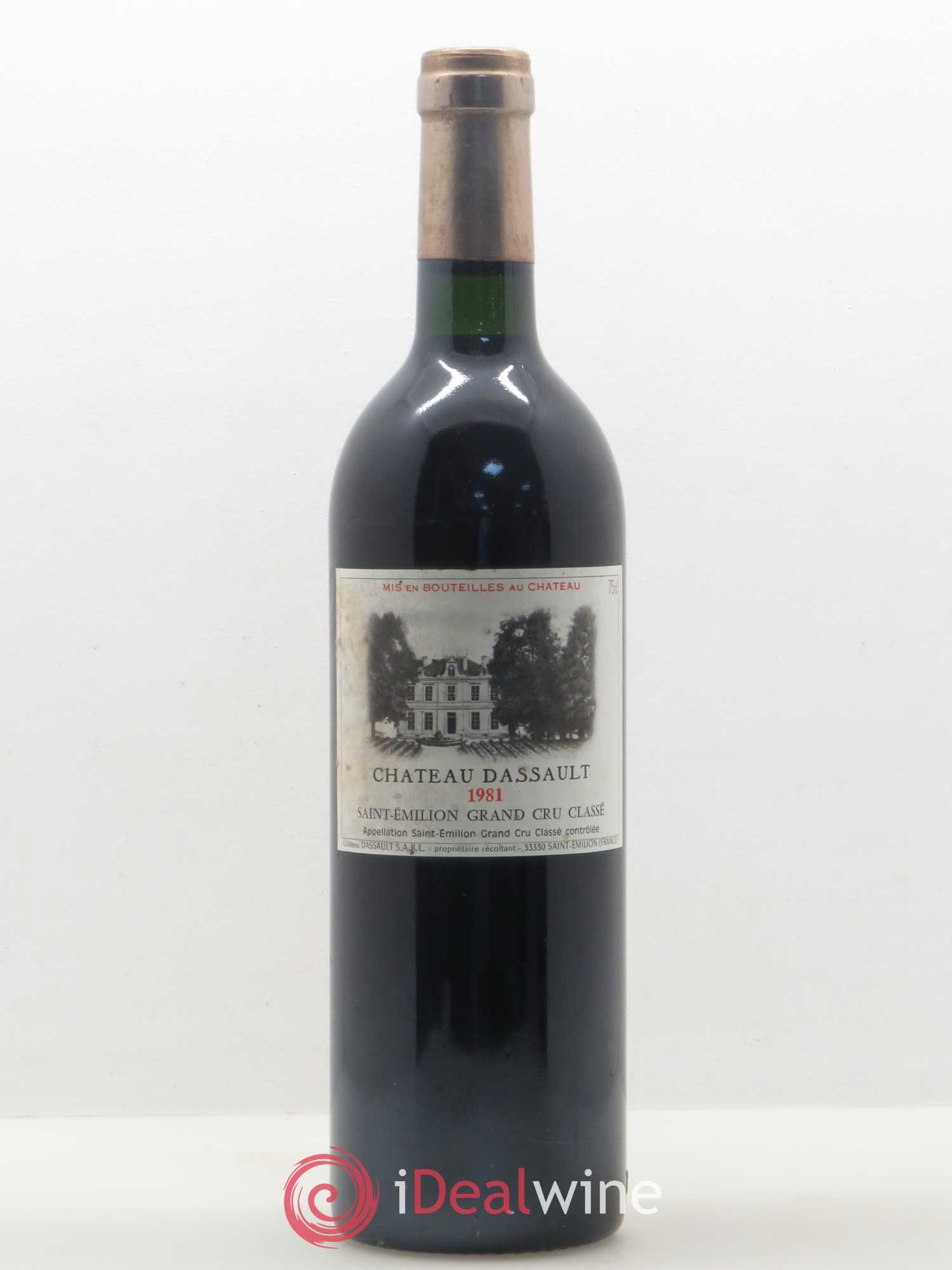 Château Dassault Grand Cru Classé (sans prix de réserve) 1981 - Lot de 1 bouteille - 0