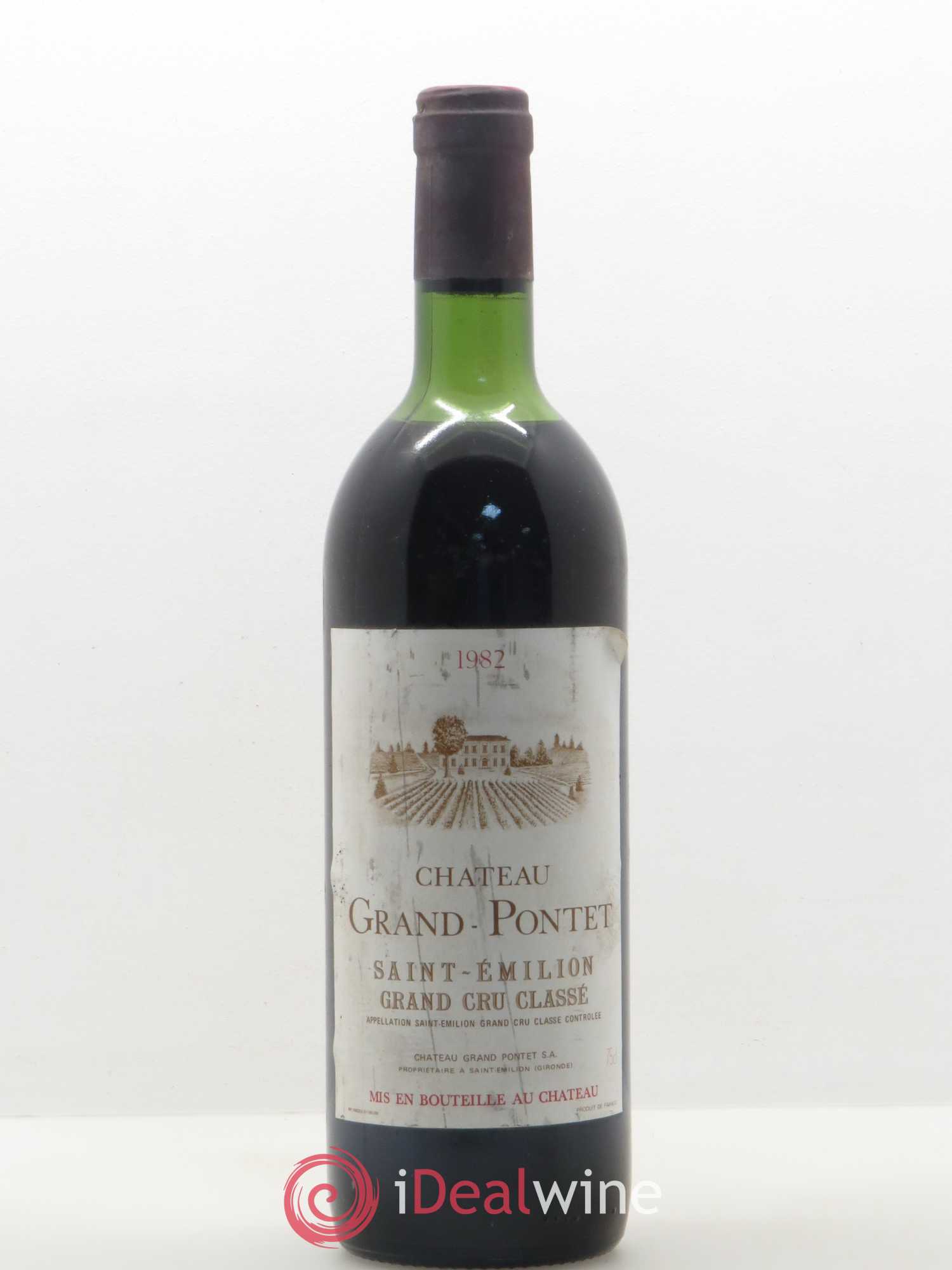 Château Grand Pontet Grand Cru Classé (sans prix de réserve) 1982 - Lot de 1 bouteille - 0