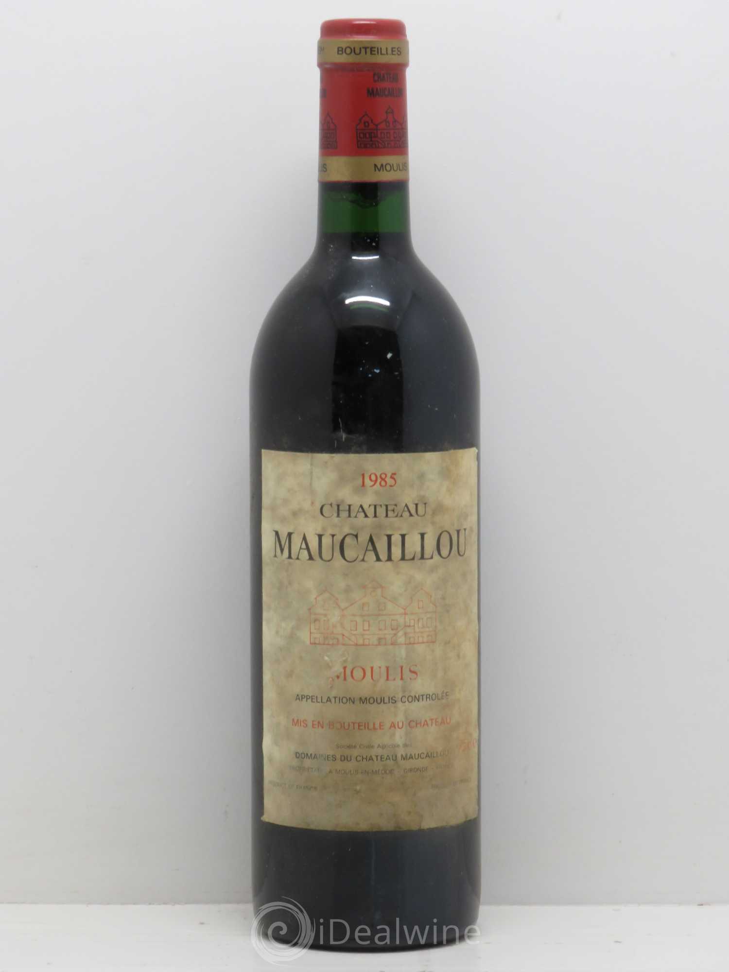 Château Maucaillou 1985 - Lot de 1 bouteille - 0